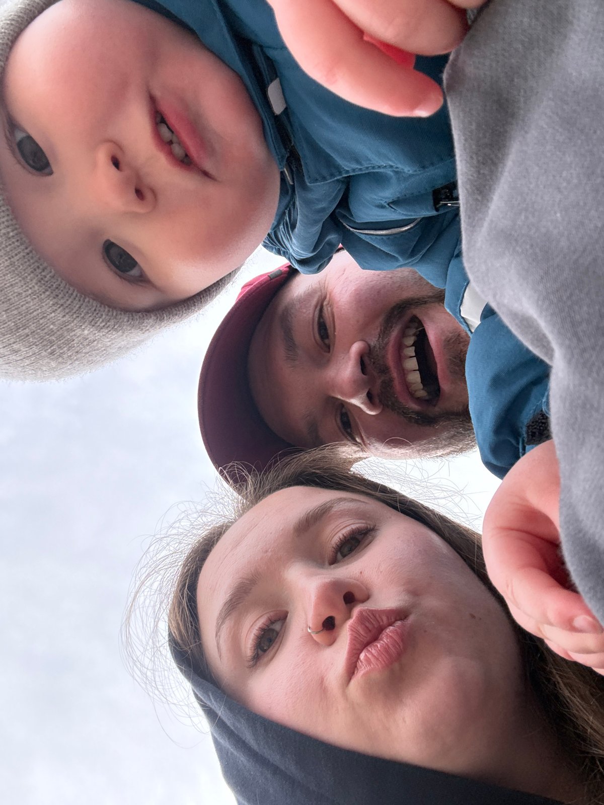 Family dining outing with infant at Izhevsk restaurant