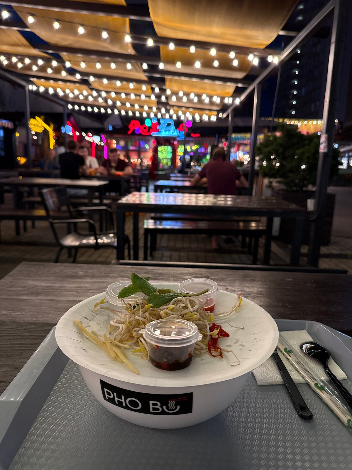 A night out at Krasnodar's eclectic, decorated food market