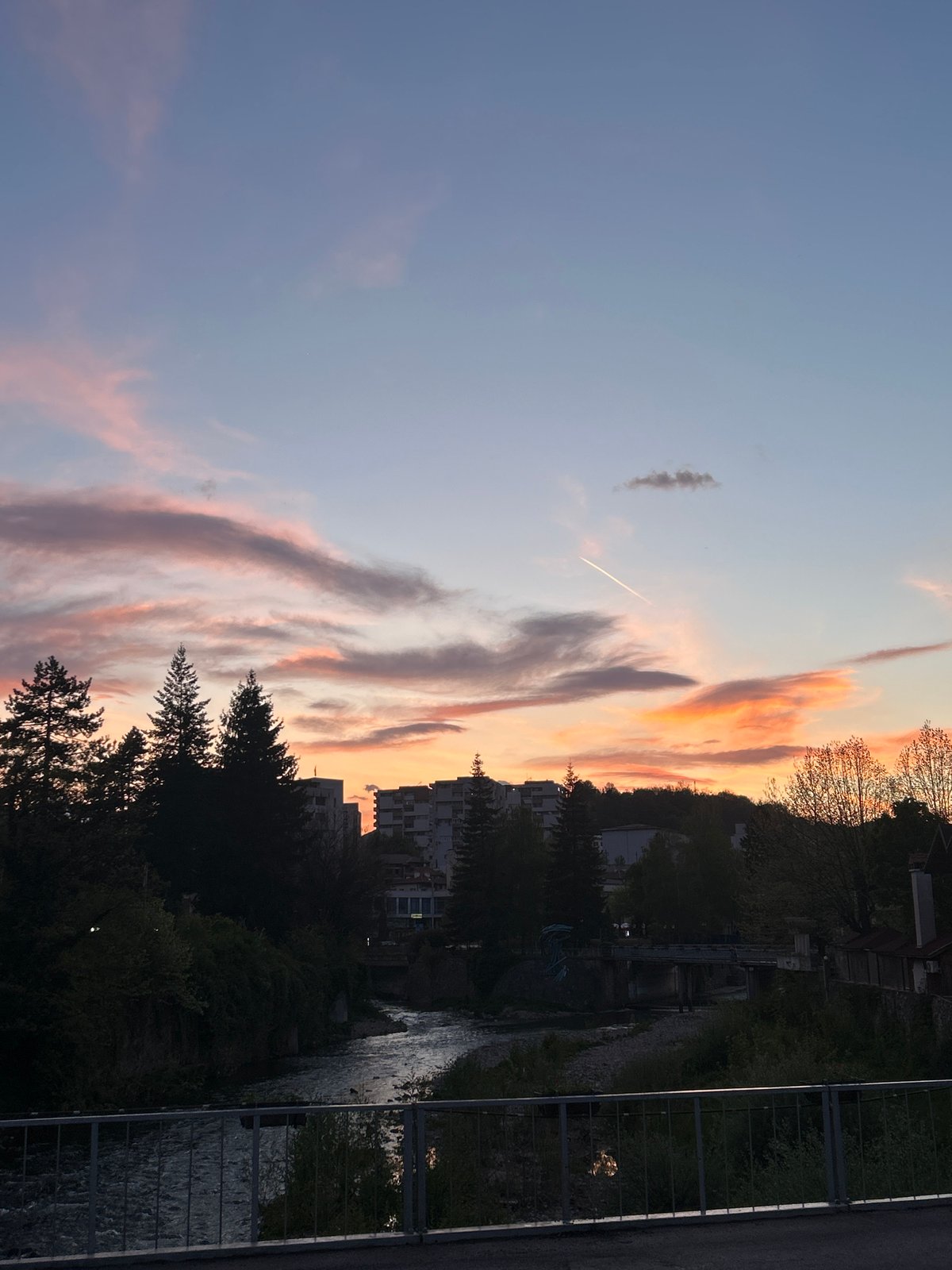 Twilight street scenes documented across Zlatograd, Bulgaria