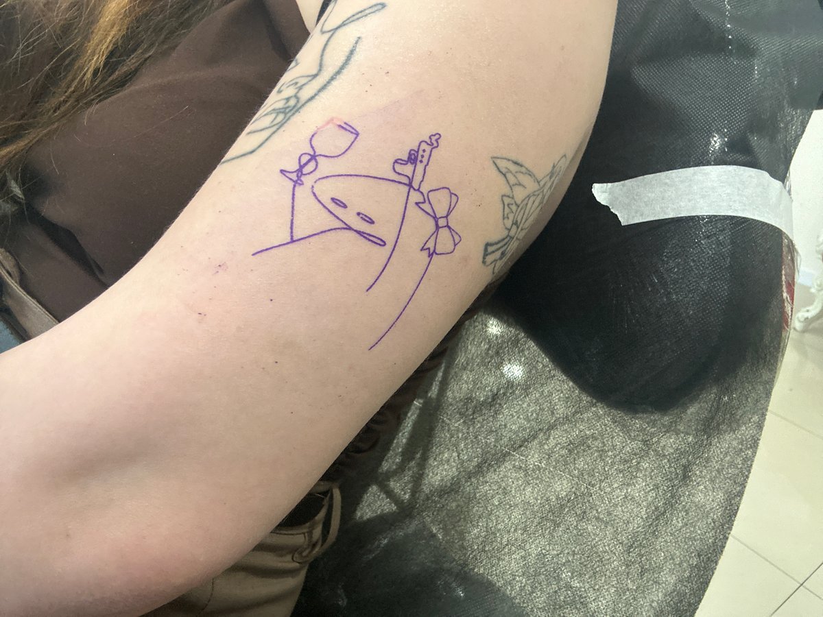 New Purple Cow Tattoo Spotted in Dobrich, Bulgaria