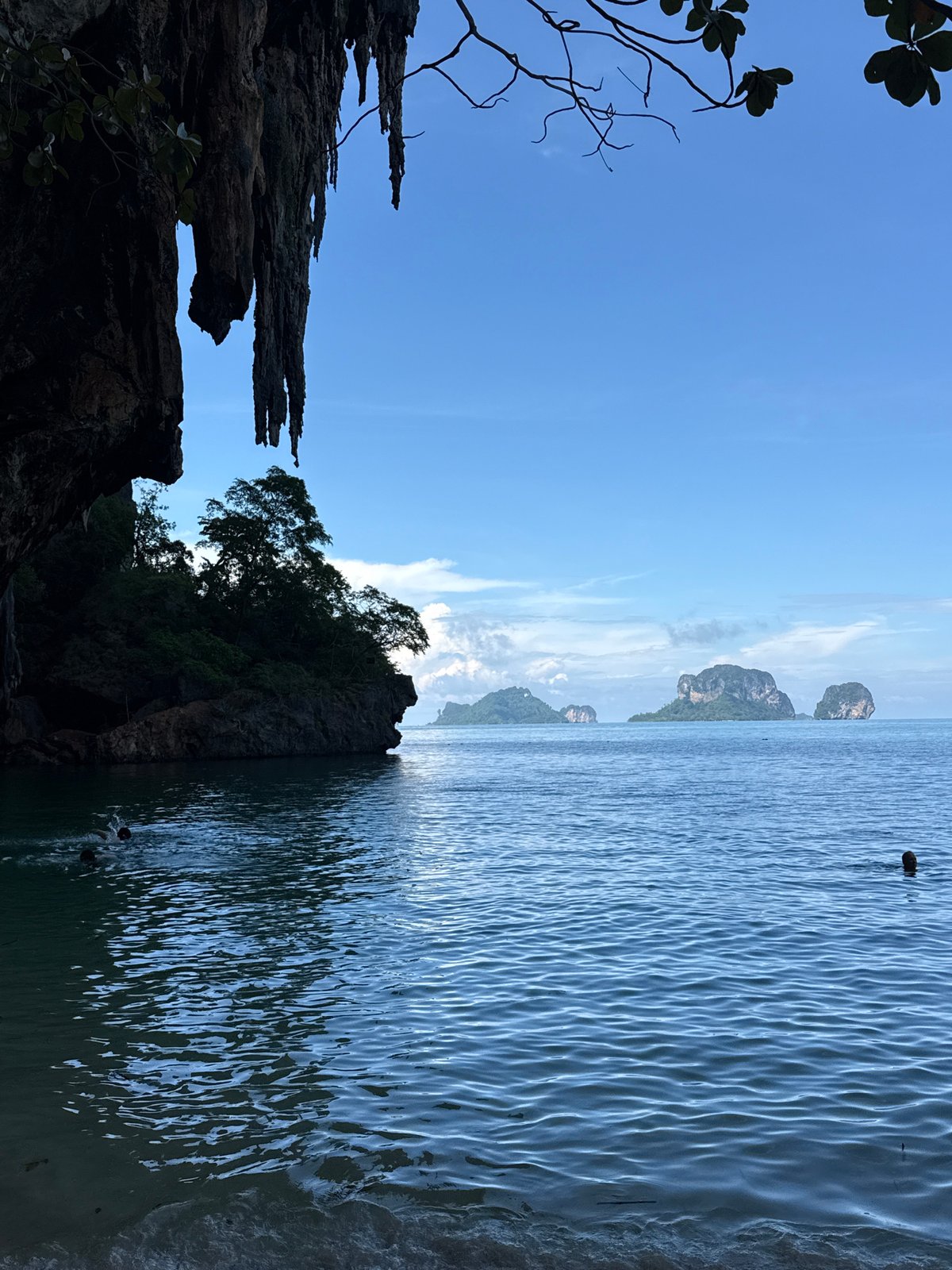 Cave exploration and rock climbing in Ban Ao Nang