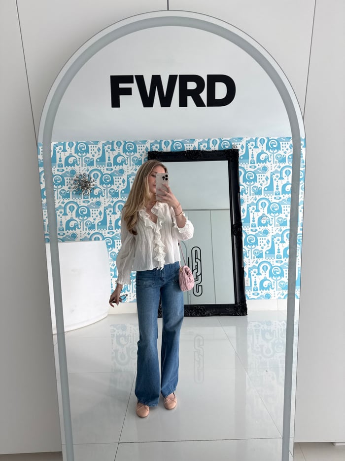 Woman spotted at fashion pop-up event in Miami Beach