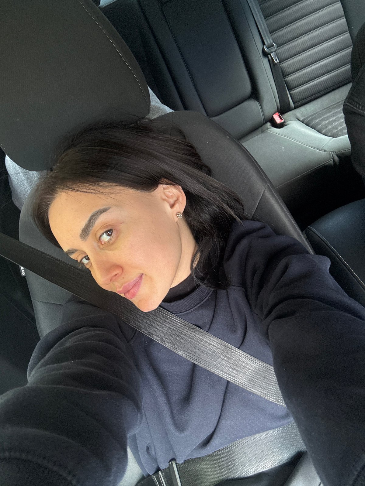 Person observed in backseat of vehicle in Tbilisi