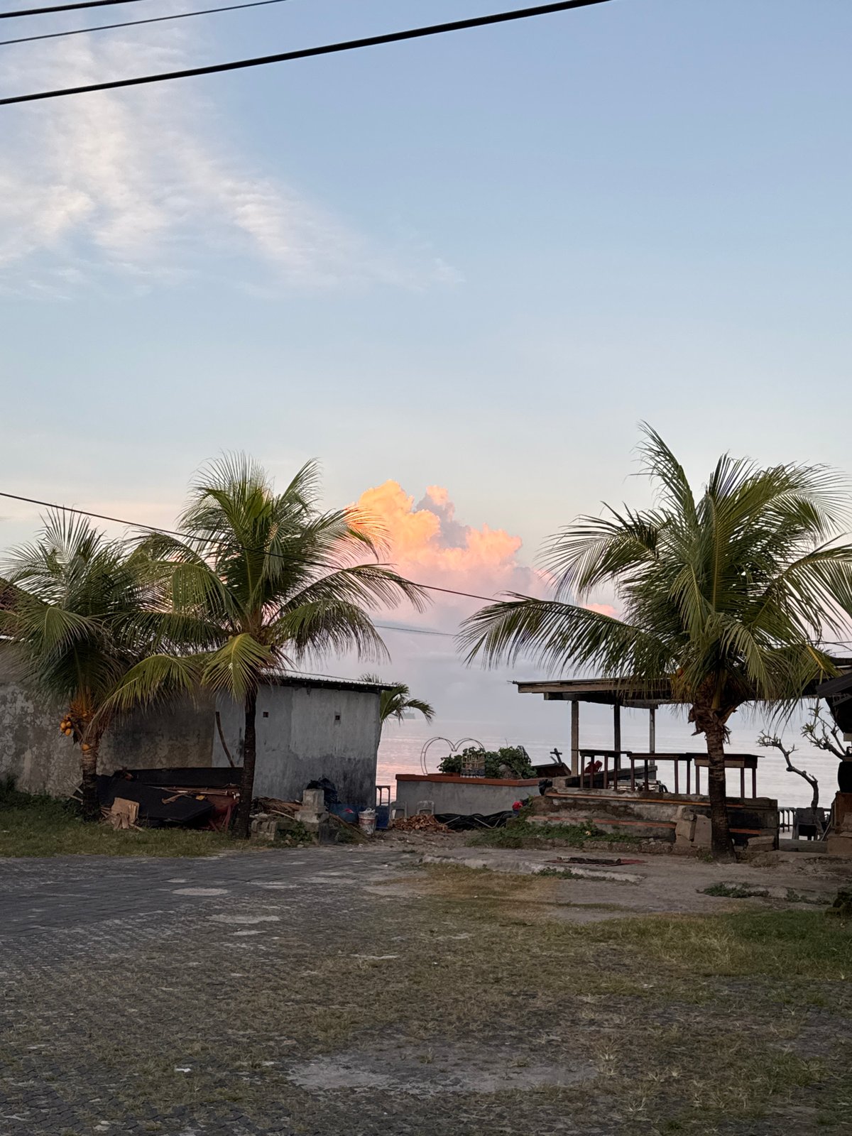 Evening scenes documented around Kuta's traditional gates and streets