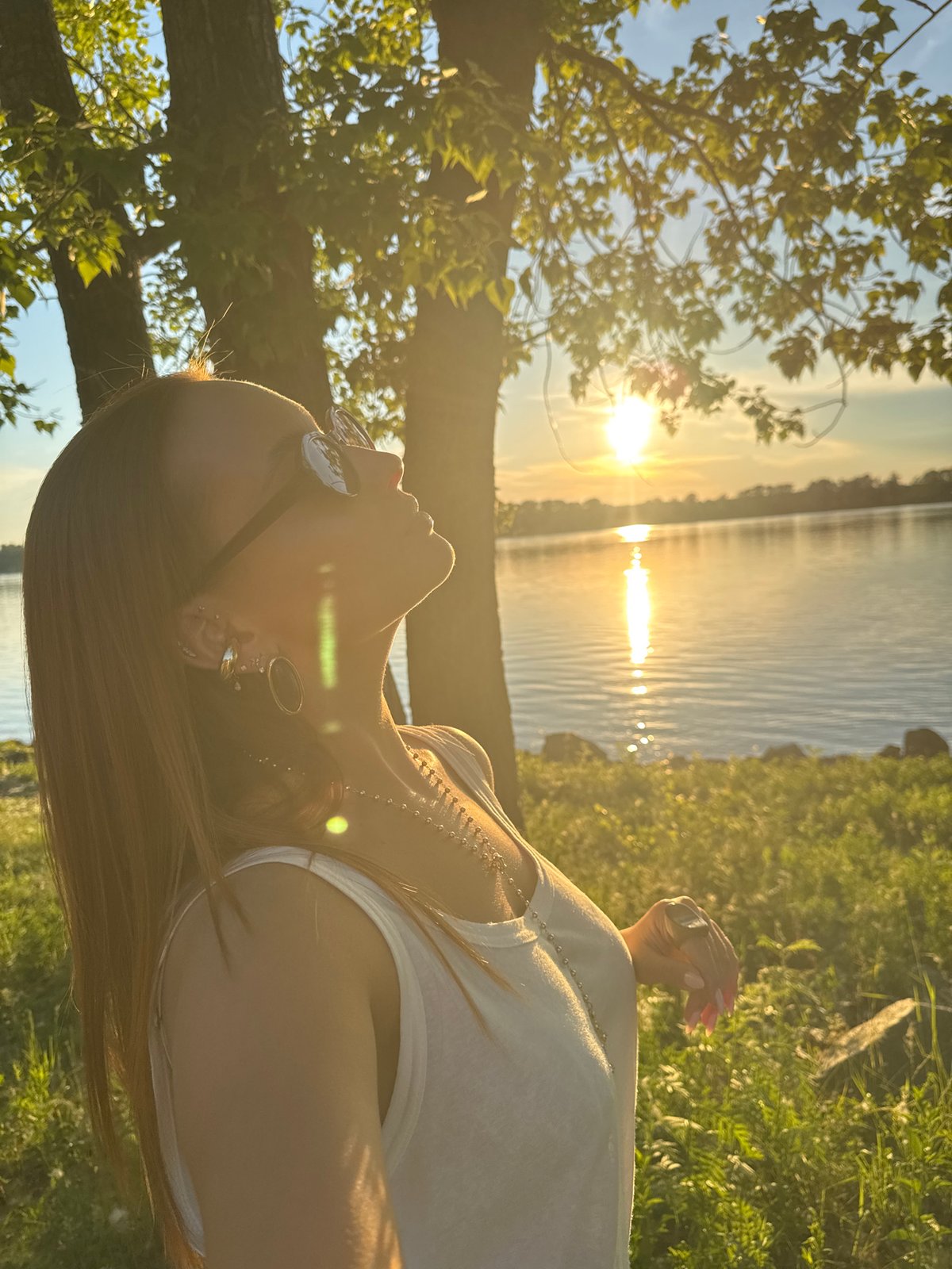 Evening riverside leisure activities documented along Kama River, Chaikovsky
