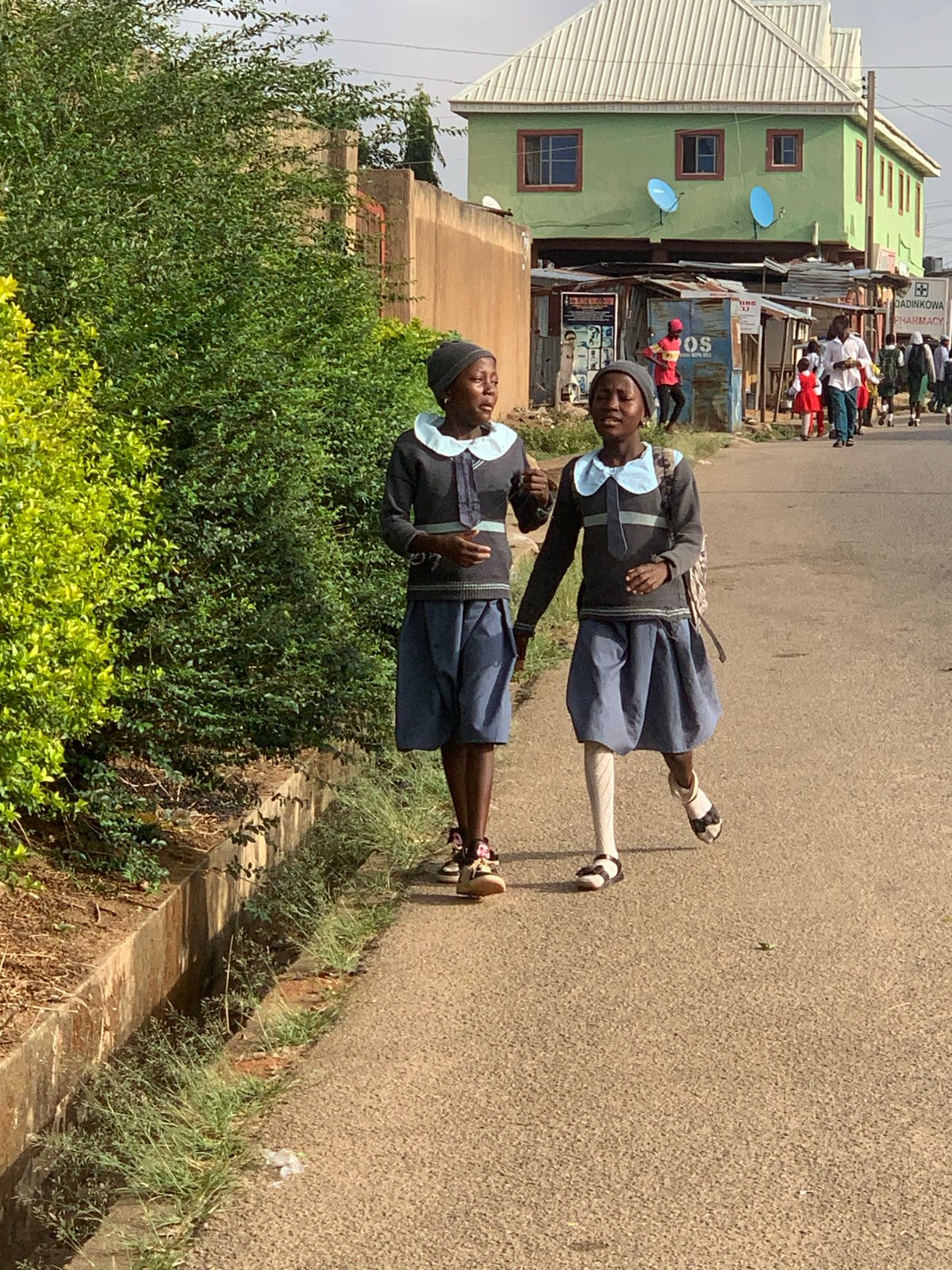 Morning street life documented across Jos, Nigeria