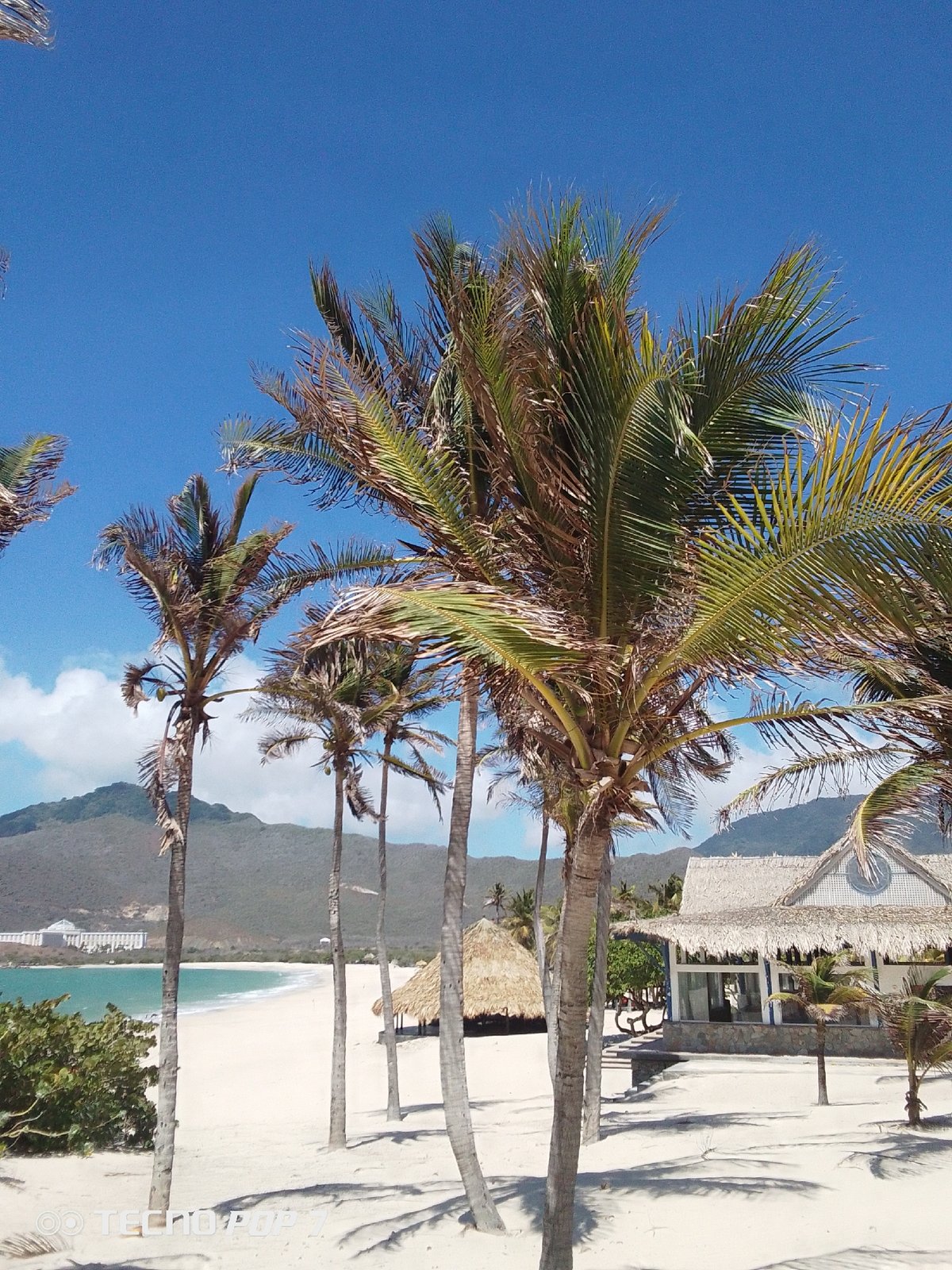 Tourist documents Venezuelan coastal scenery and lighthouse views