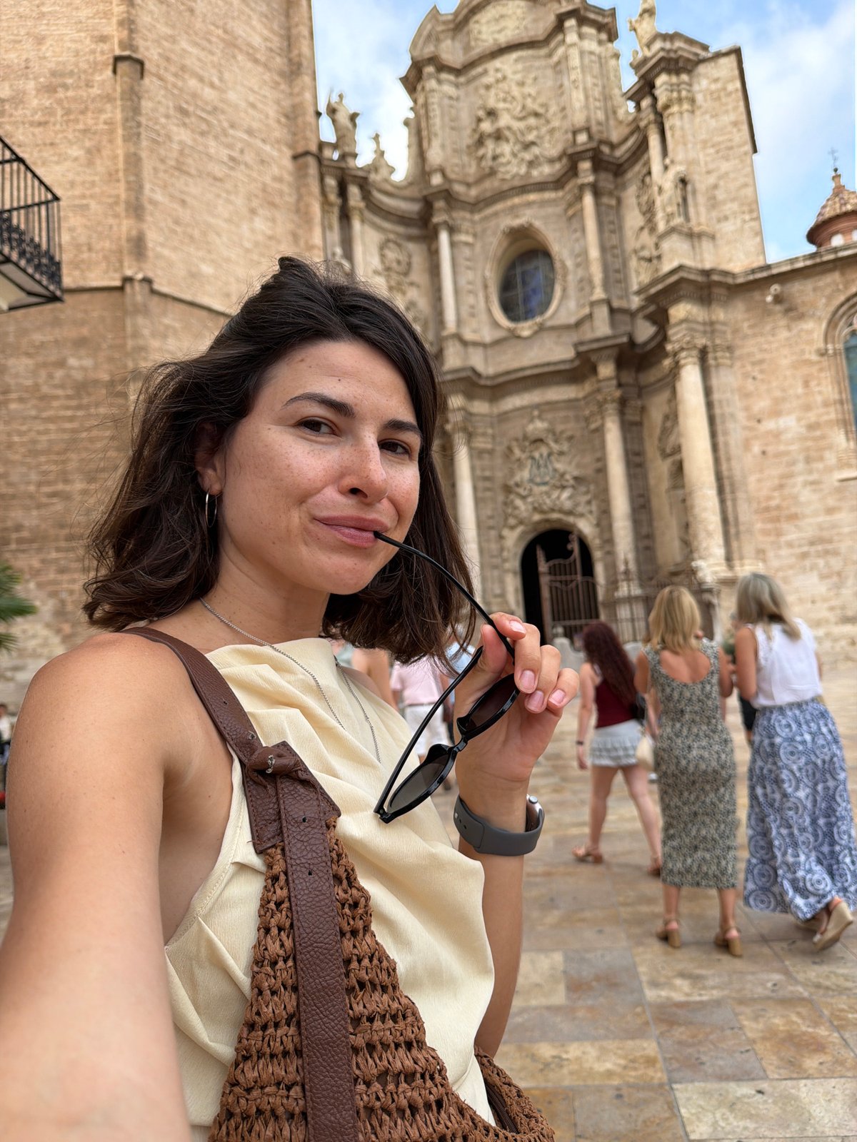 Afternoon out in a historic European city square and park