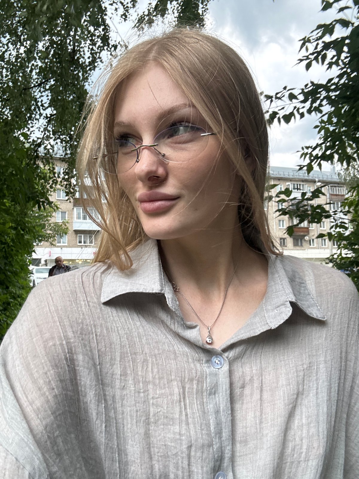 Quick selfie series outdoors and indoors in Perm