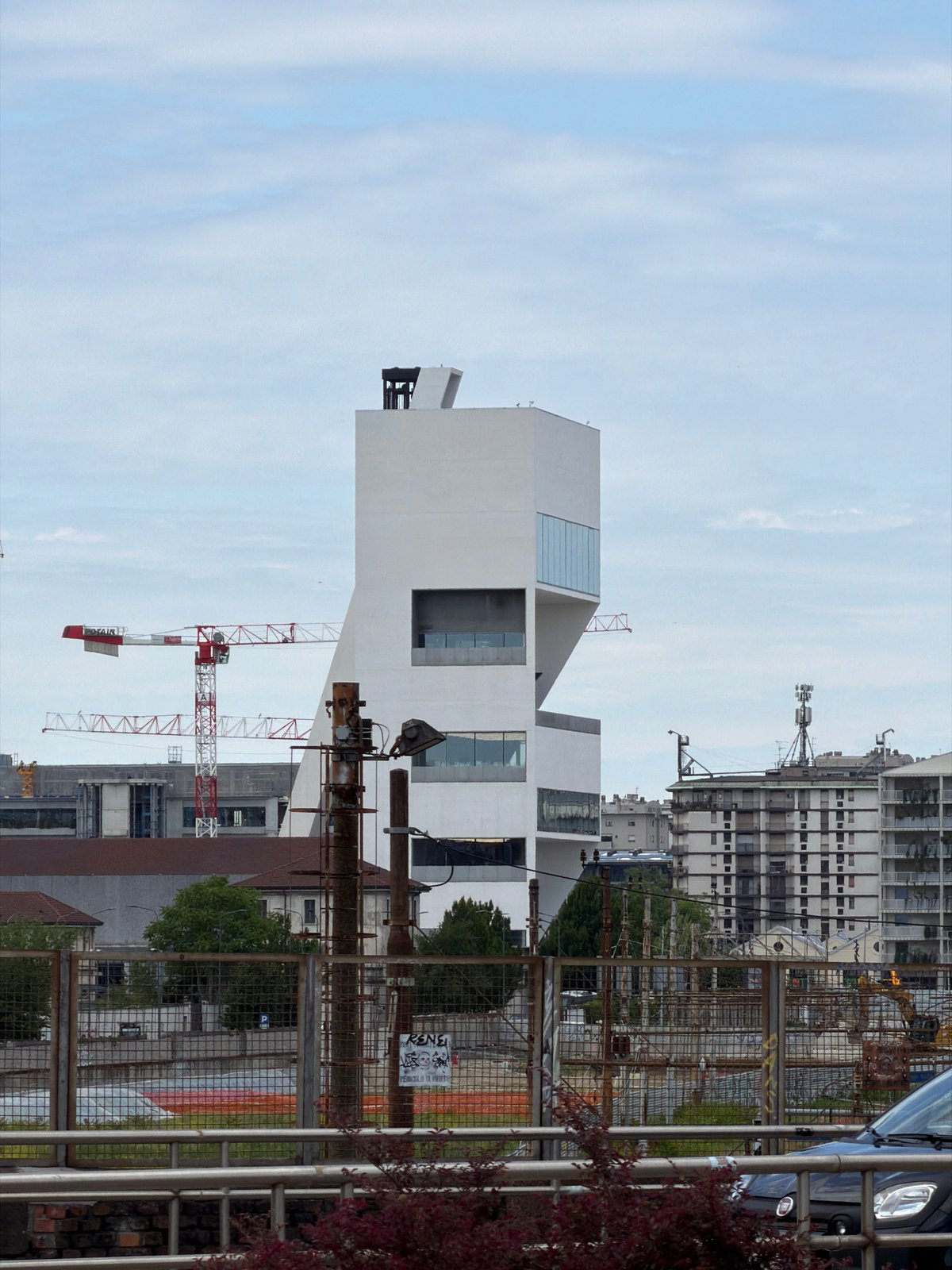 Milan architecture documented across city center in morning survey