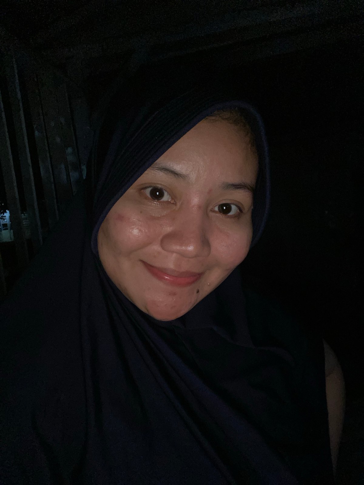 Evening selfies and a food delivery in Banjarbaru