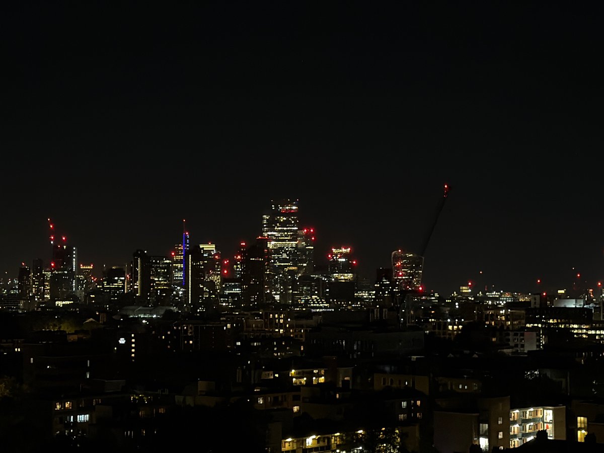 Rooftop Photography Session Captures London Skyline at Night