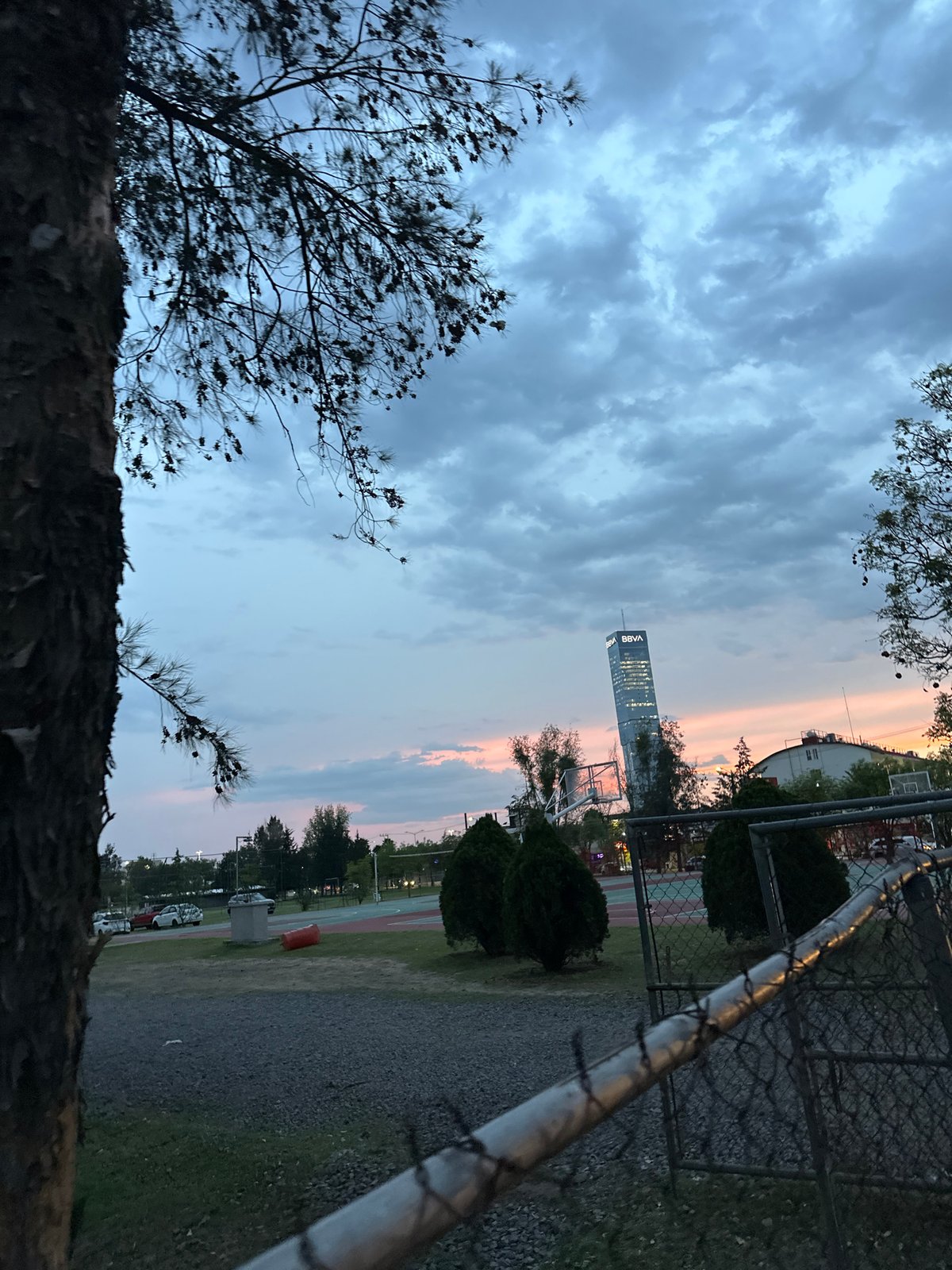 Dusk sky documented in San Bernardino Tlaxcalancingo, Mexico