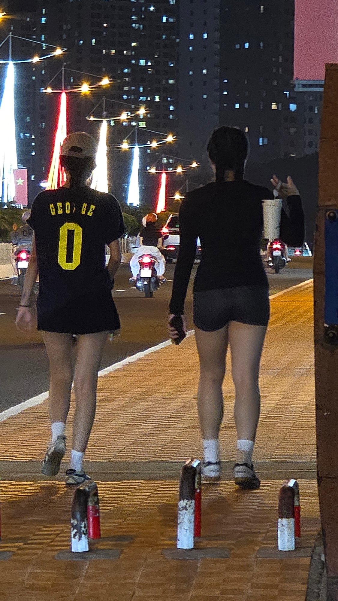 Nighttime street life documented across Nha Trang, Vietnam