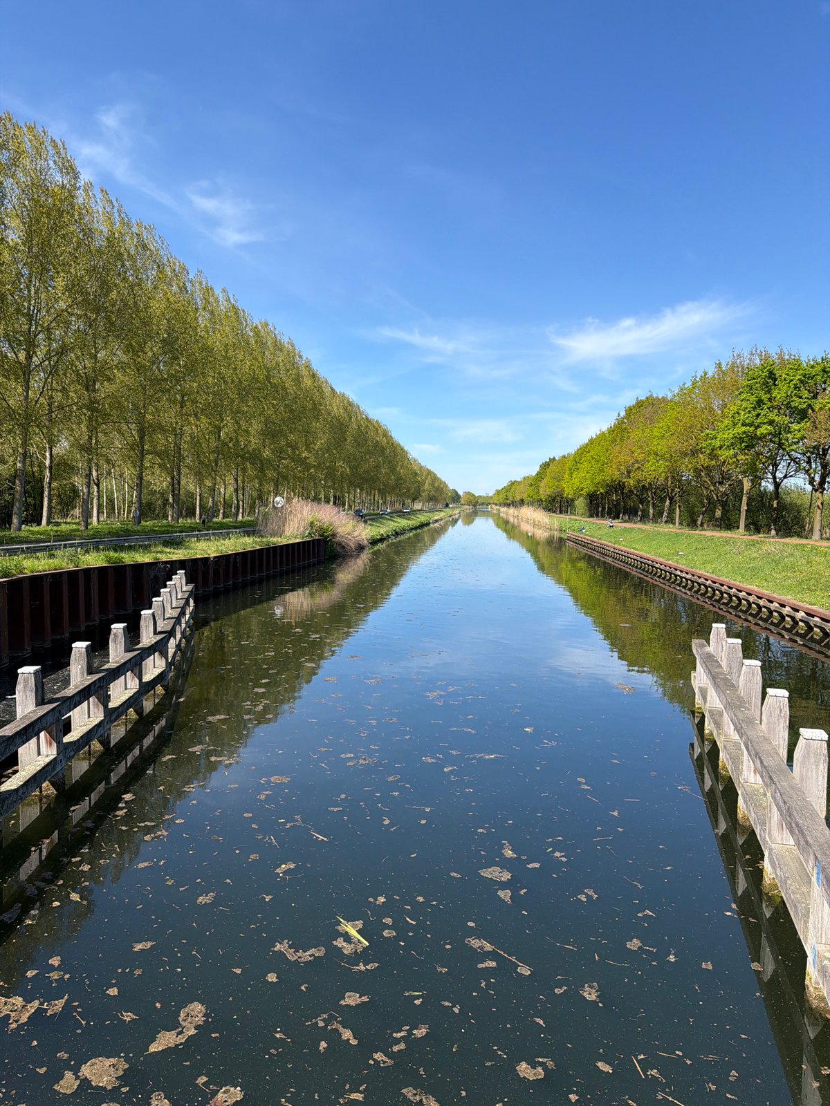 Canal scenes documented in Helmond, Netherlands