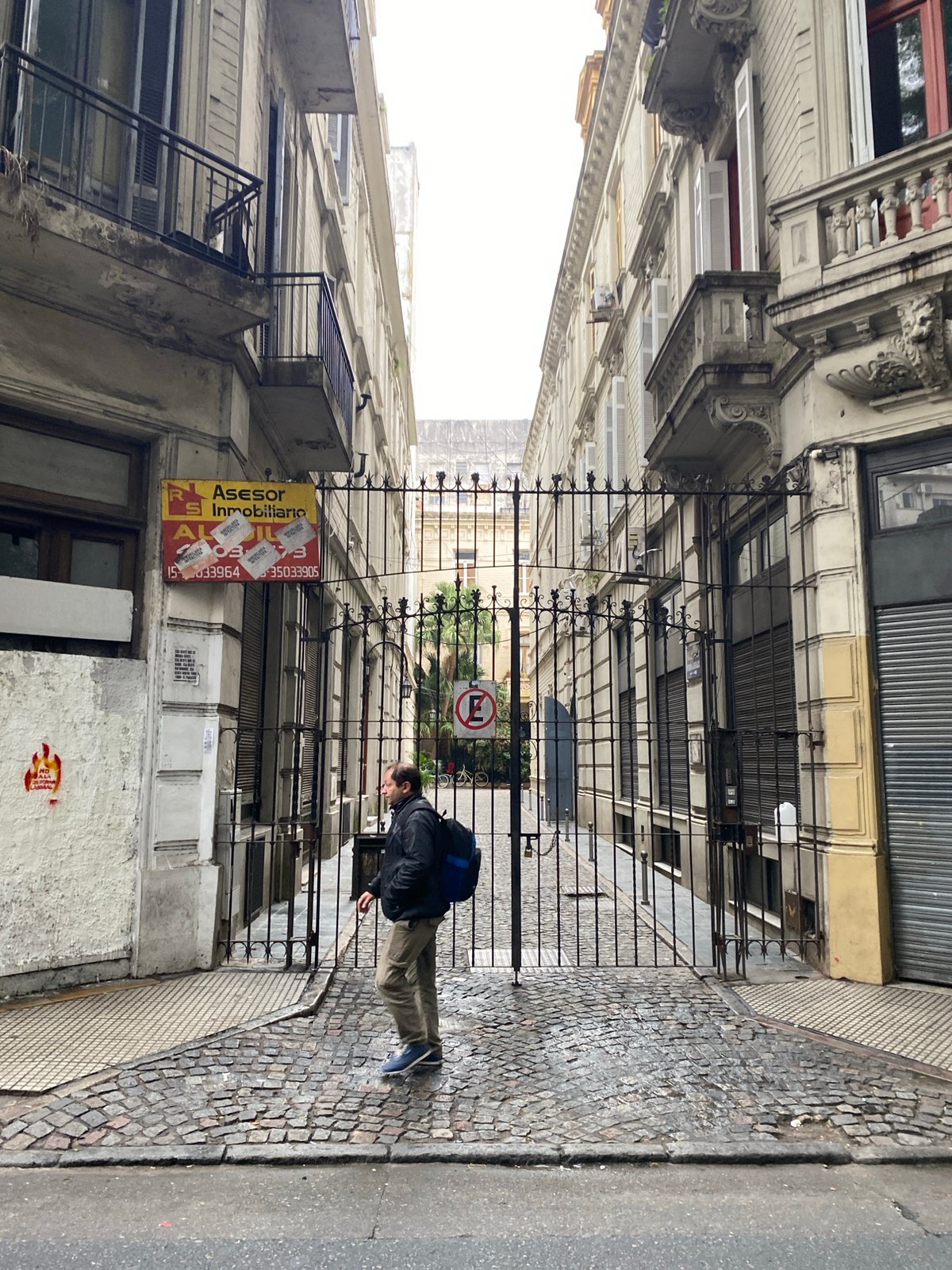 Historic Buenos Aires architecture documented in brief afternoon observations