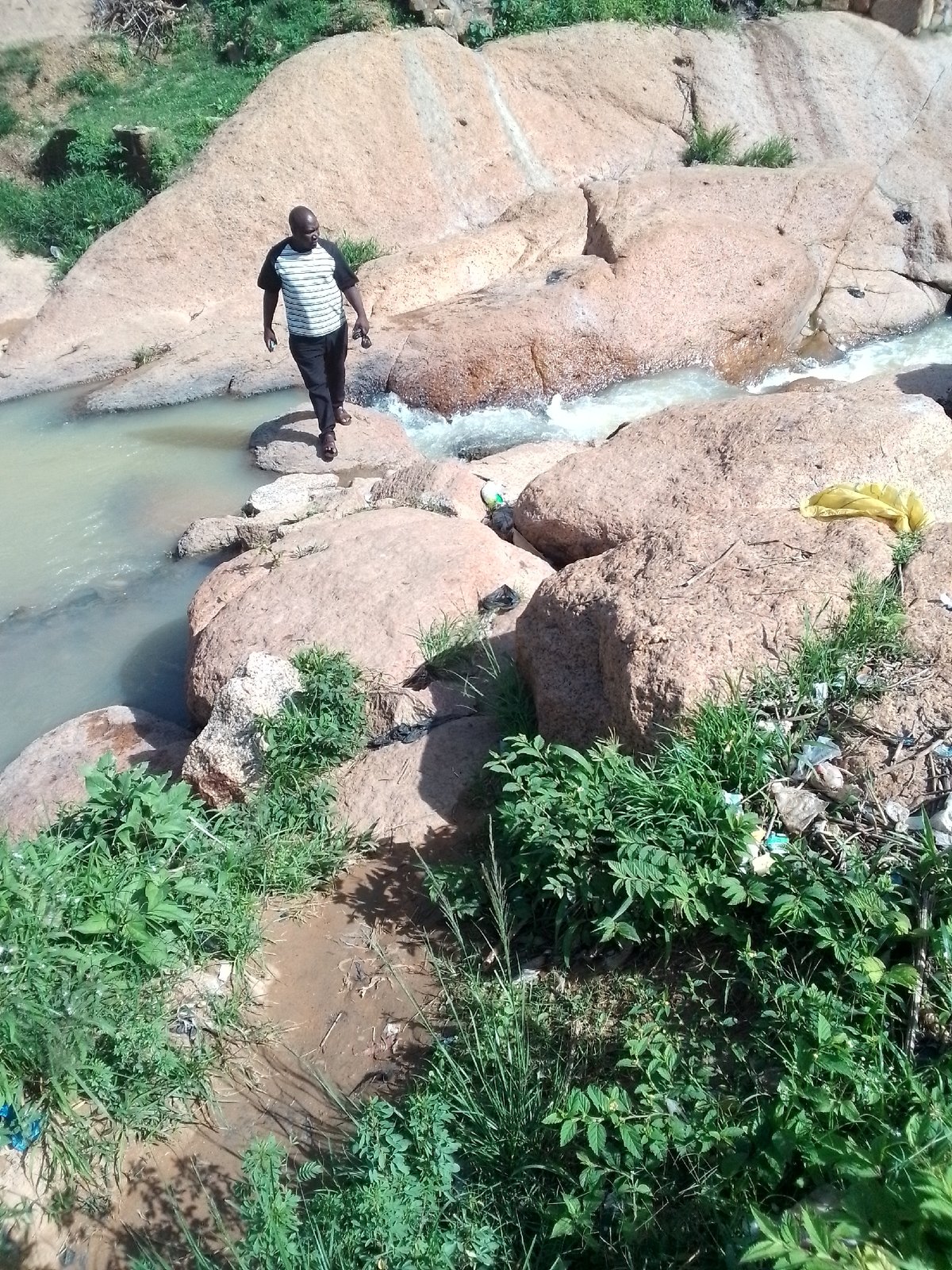 Rocky streams, granite boulders, and daily life in Jos, Nigeria