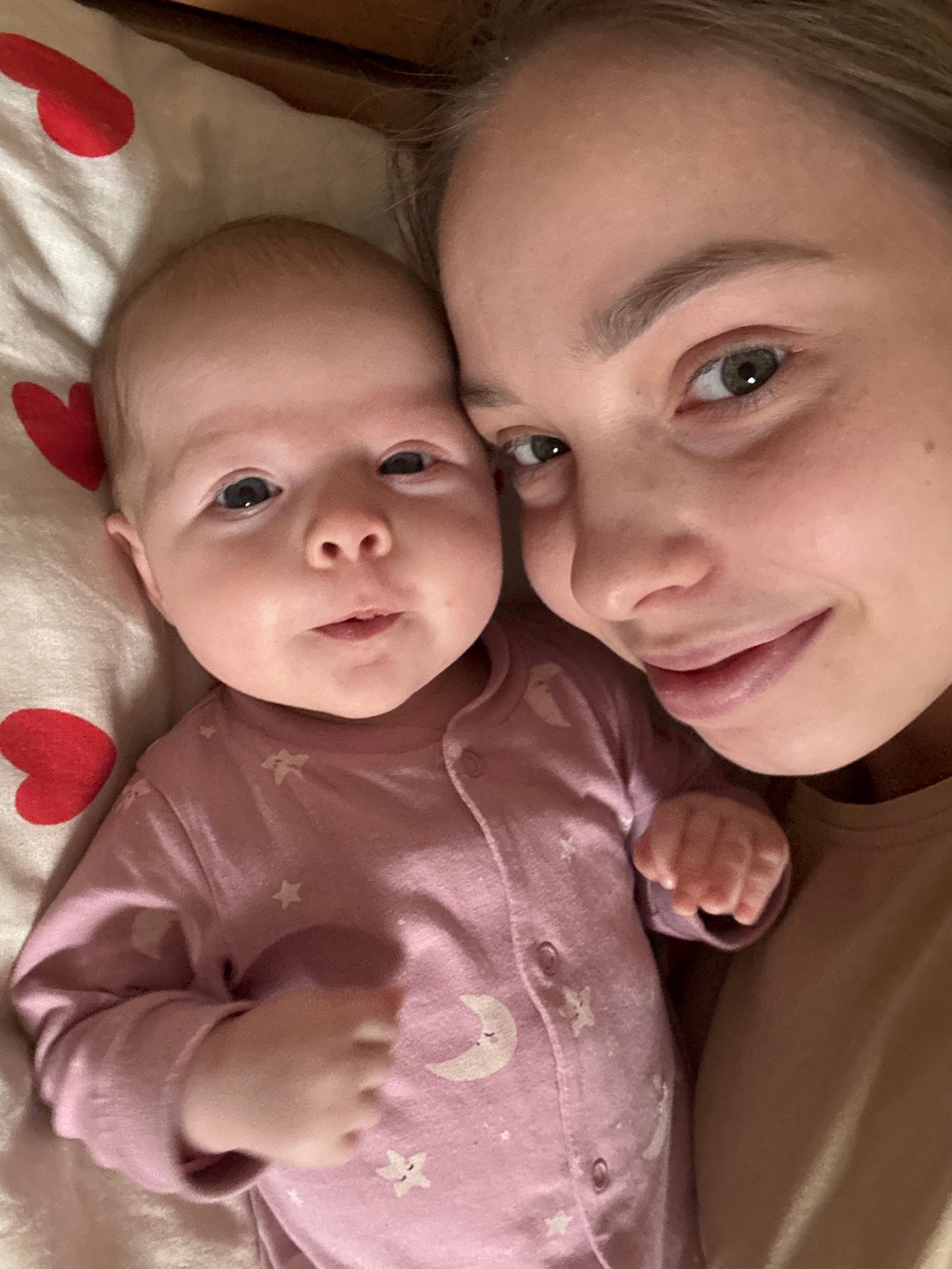 Mother and baby share tender moments in Russian home