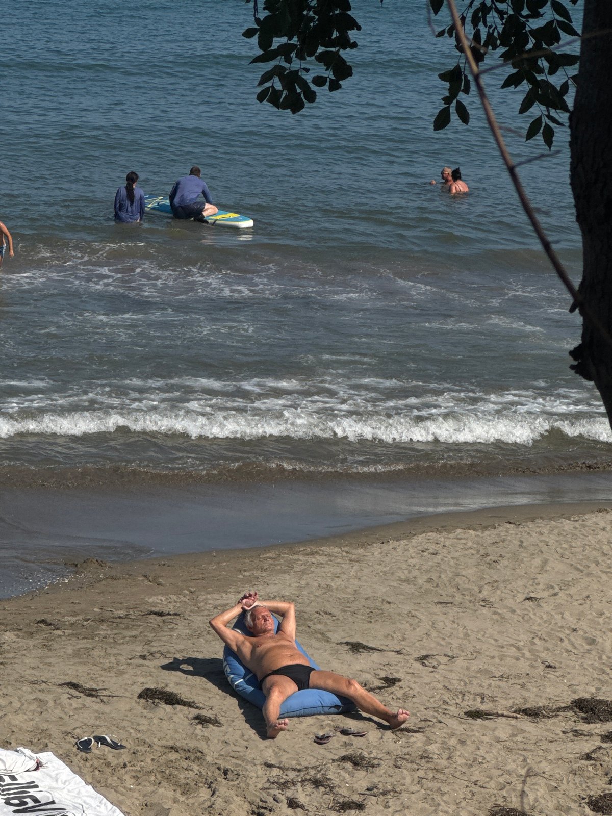 Lazy summer afternoon on the Black Sea coast, Tsarevo