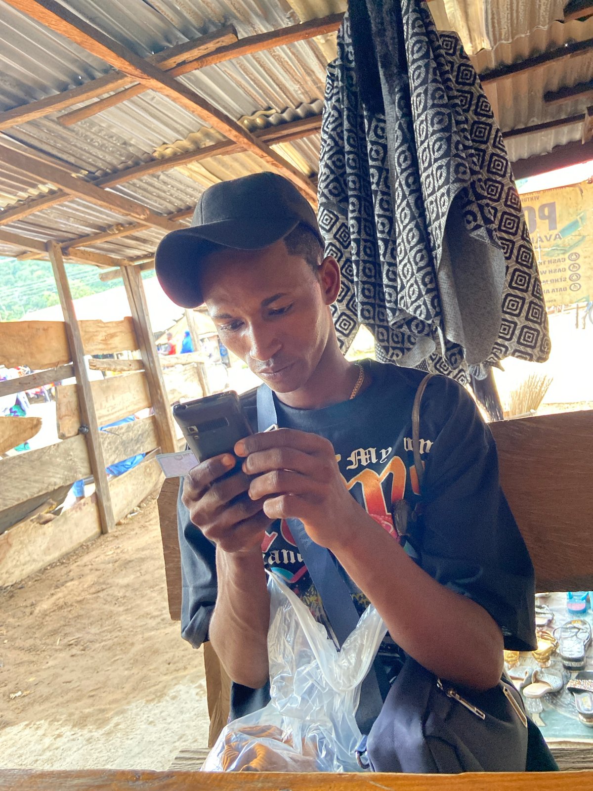 Market life scenes in Mararaba, Nigeria