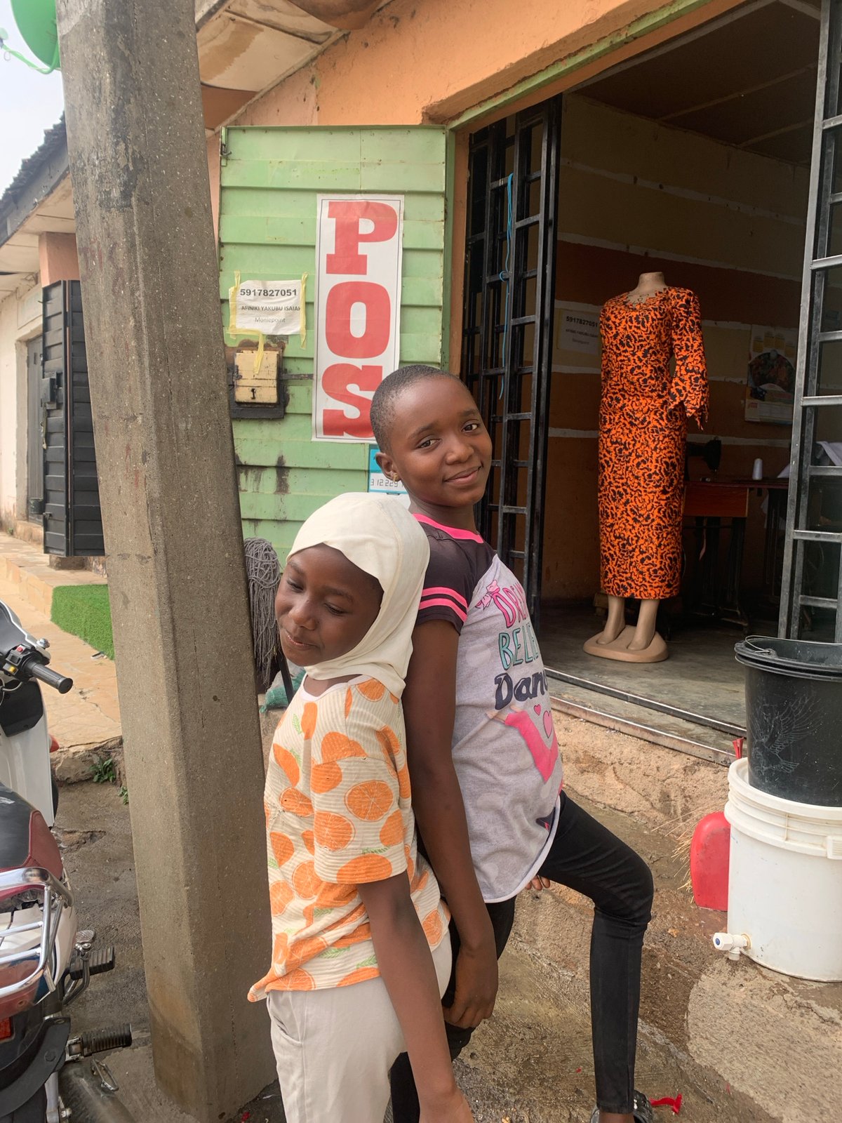 Morning street life documented in Jos, Nigeria commercial district
