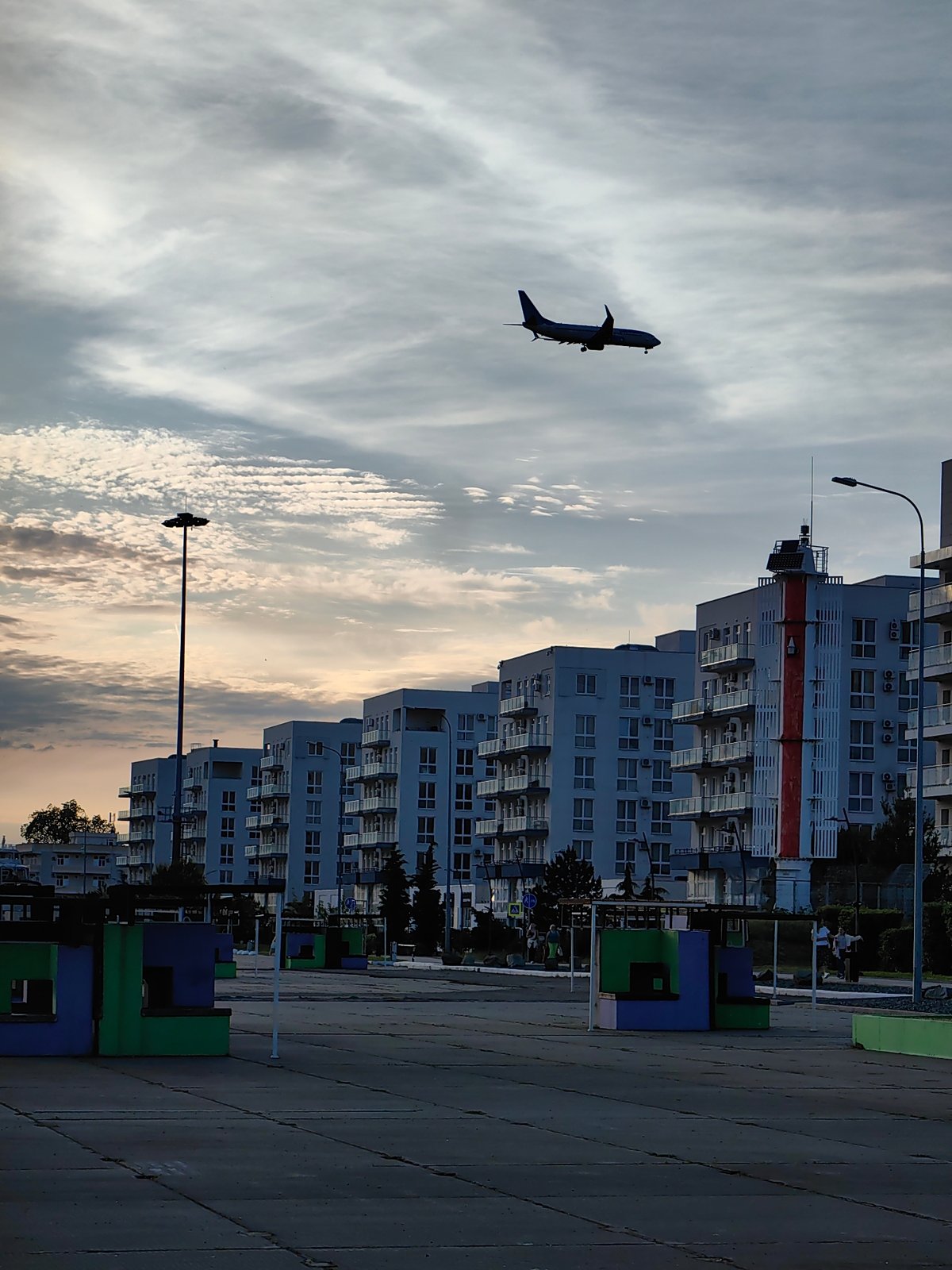 Afternoon scenes captured across Sirius, Russia coastal city