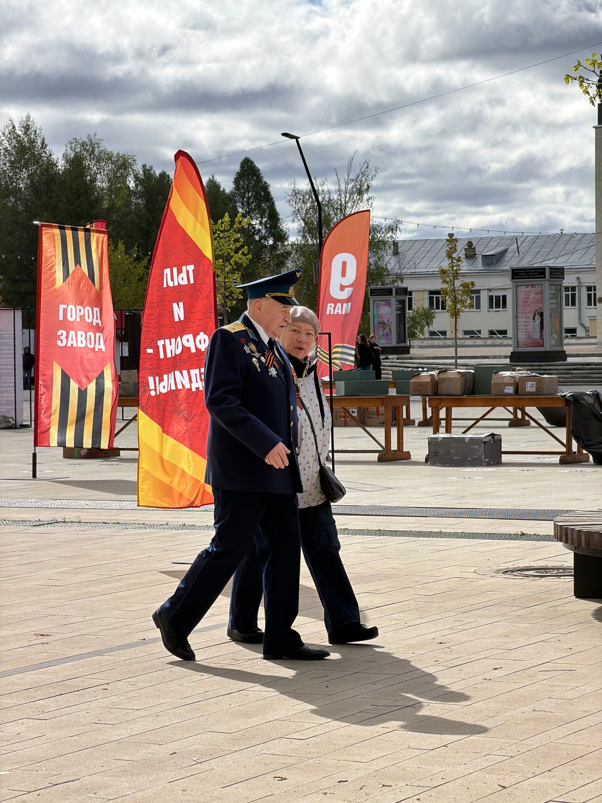 Victory Day commemorations observed near Izhevsk Opera Theater