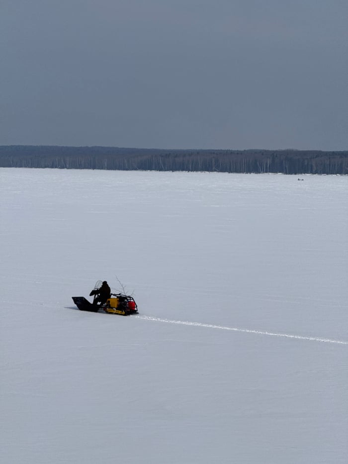 Winter daily life documented across Chaikovsky, Russia March 12