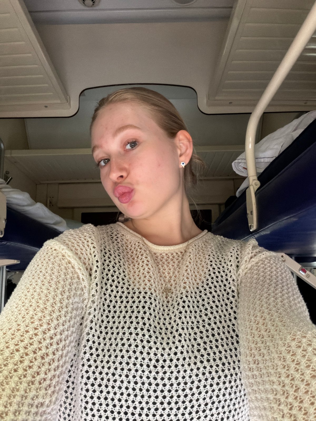 Train passenger with packed suitcase observed near Зелёный Дол