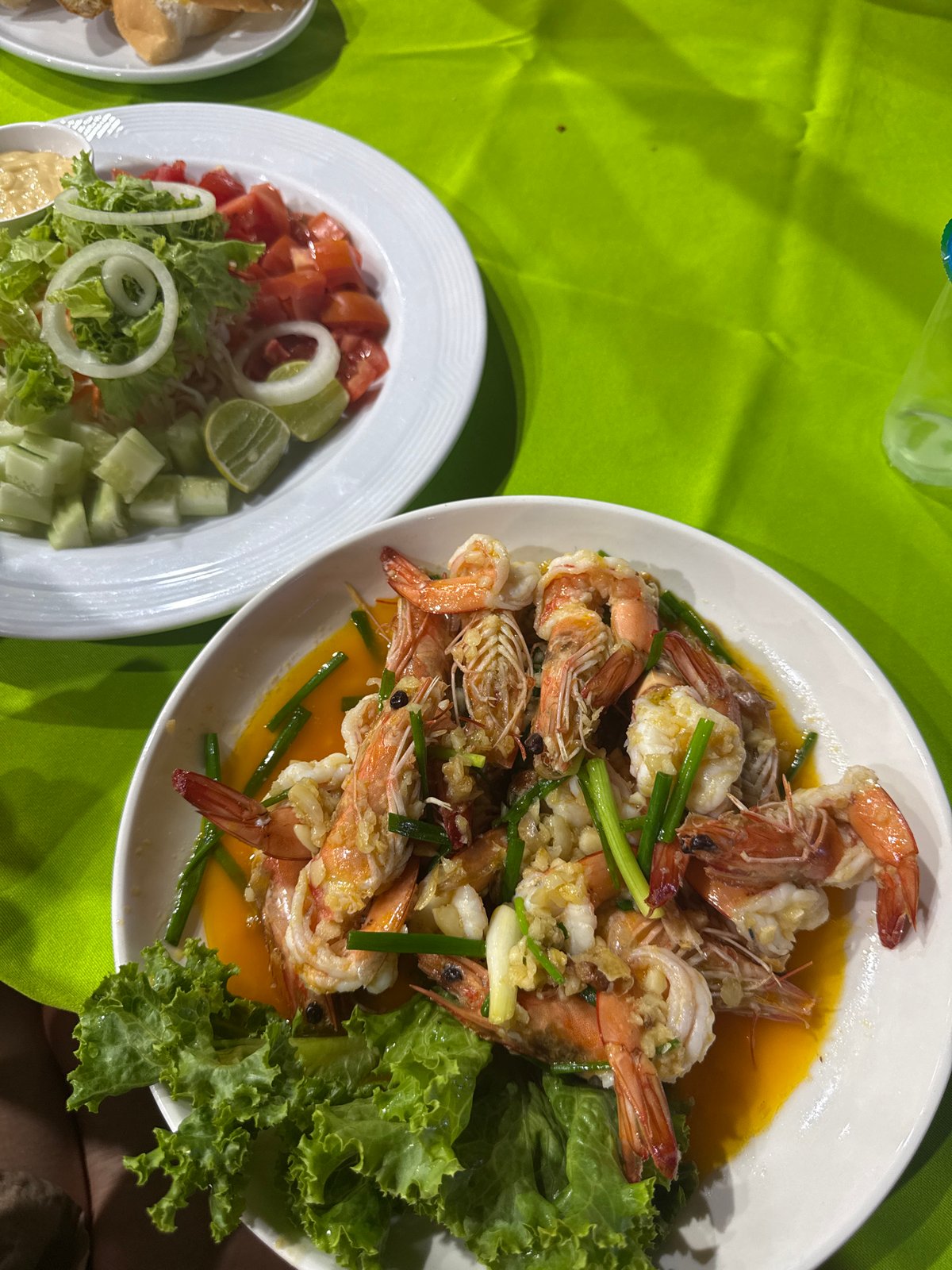 Evening dining and street life captured in Patong, Thailand