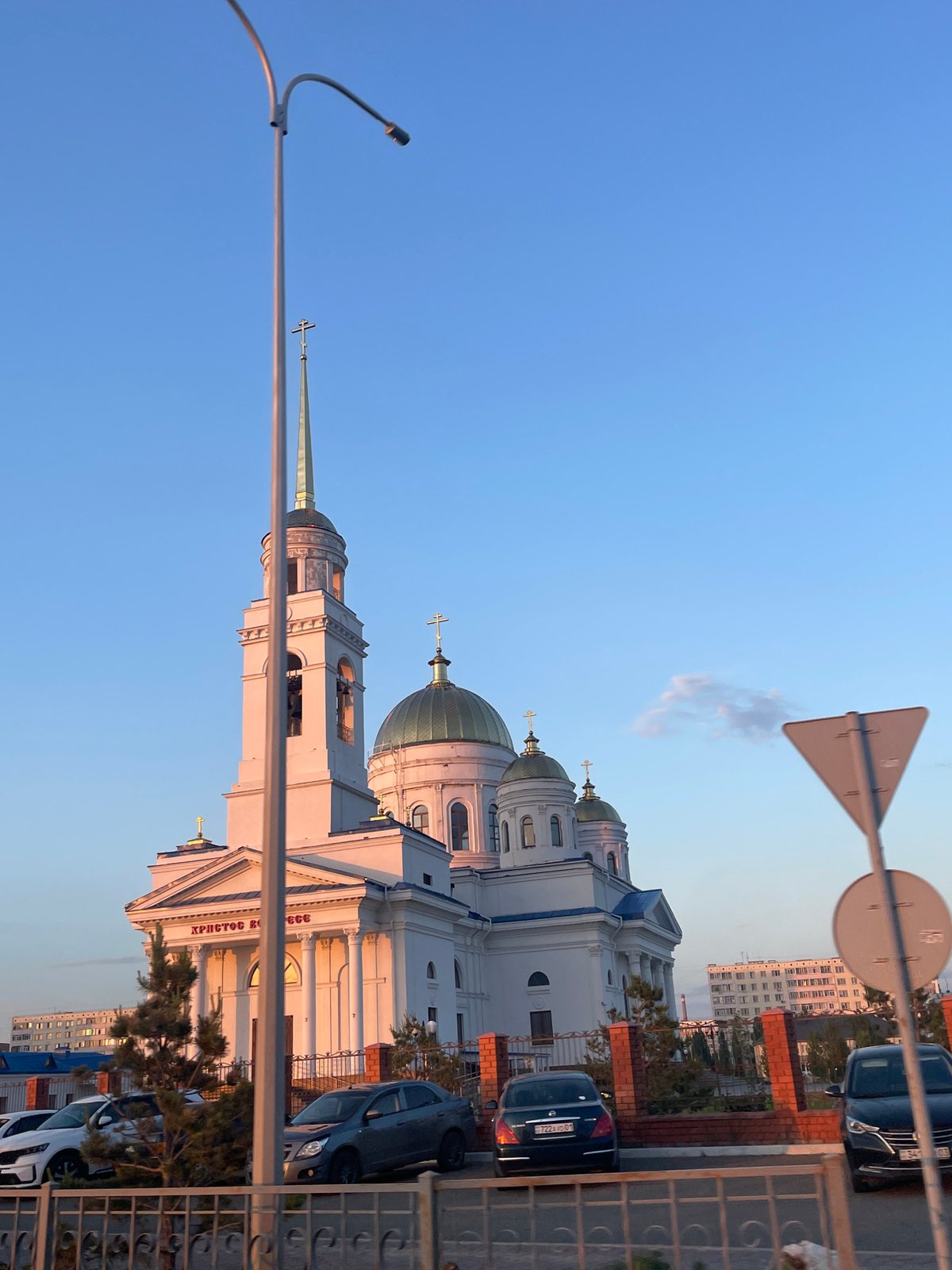 Woman's afternoon documented in Kokshetau, Kazakhstan including meal and portraits