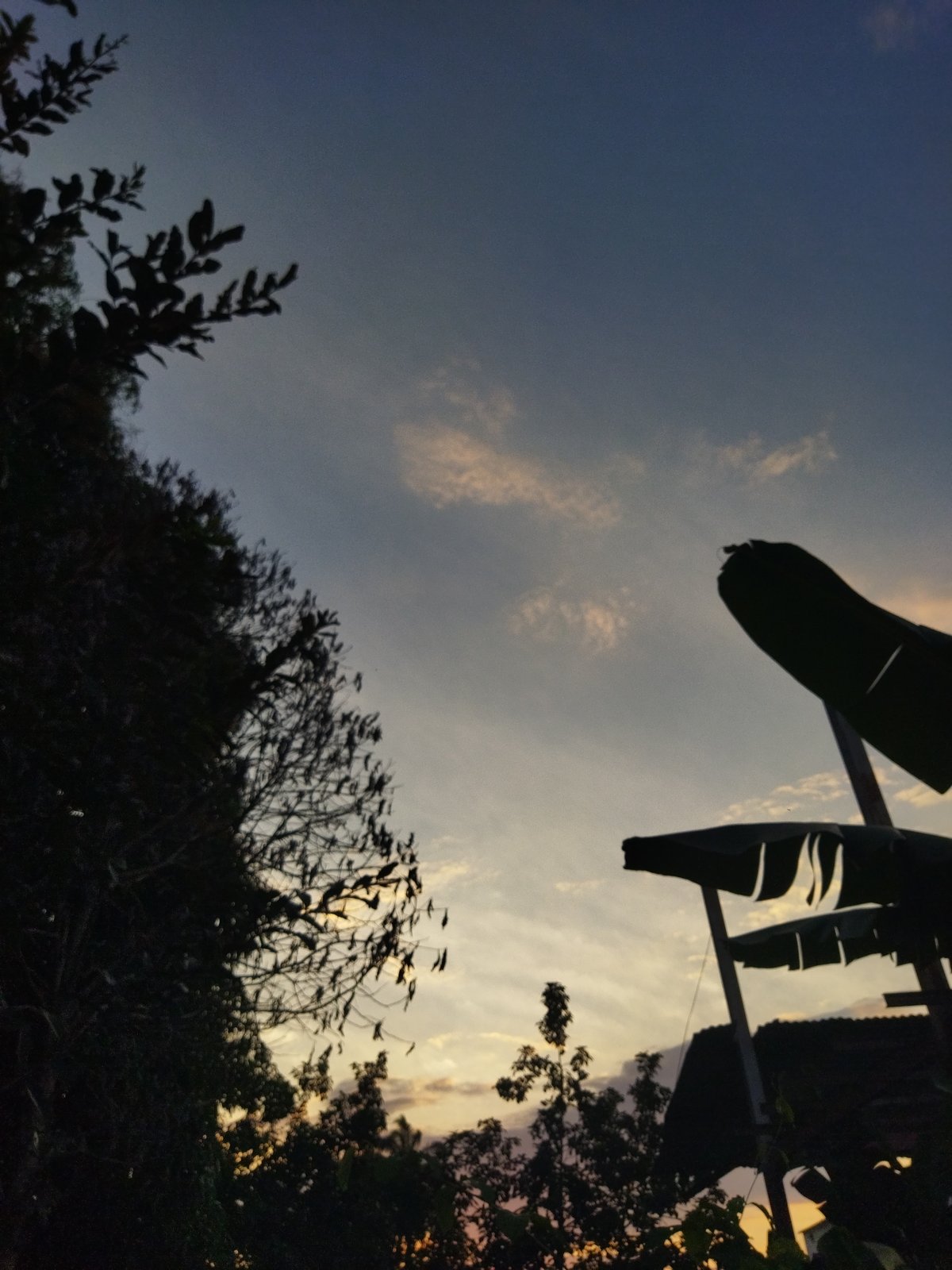 Evening twilight captured in Tinaquillo, Venezuela