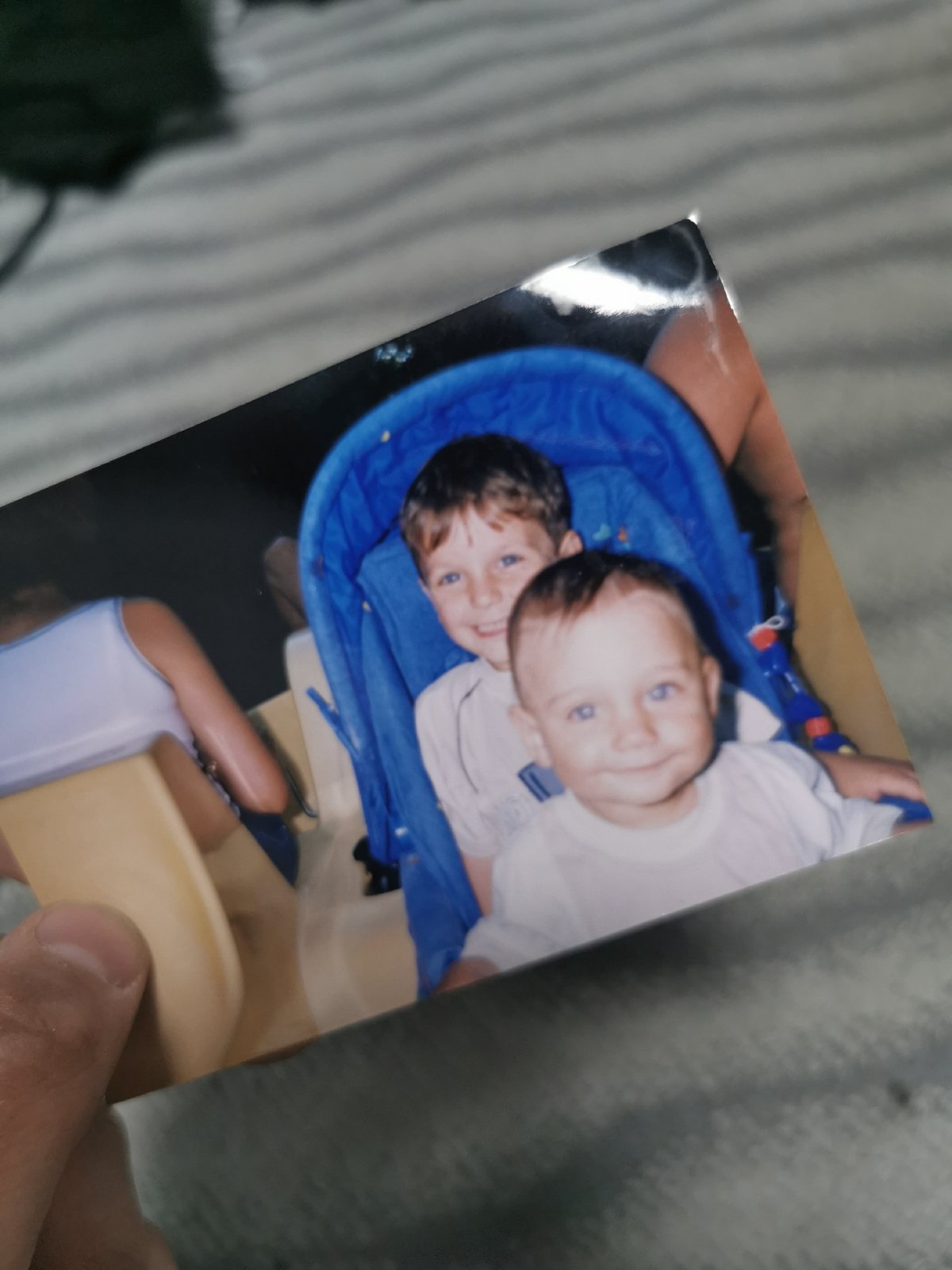 Family photos and spring flowers documented in Varna