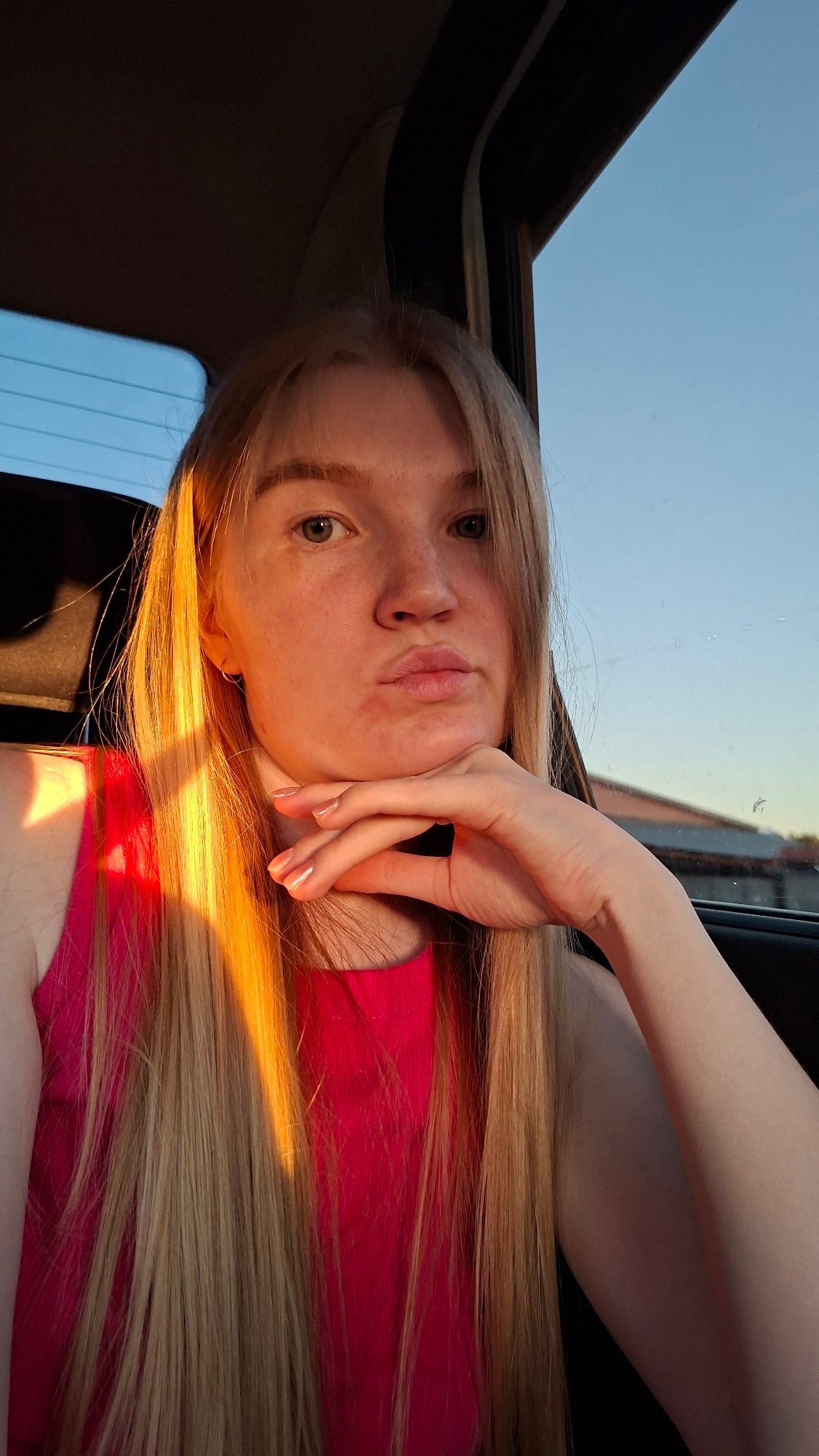Domestic moments captured in Chaikovsky: haircut and car portrait