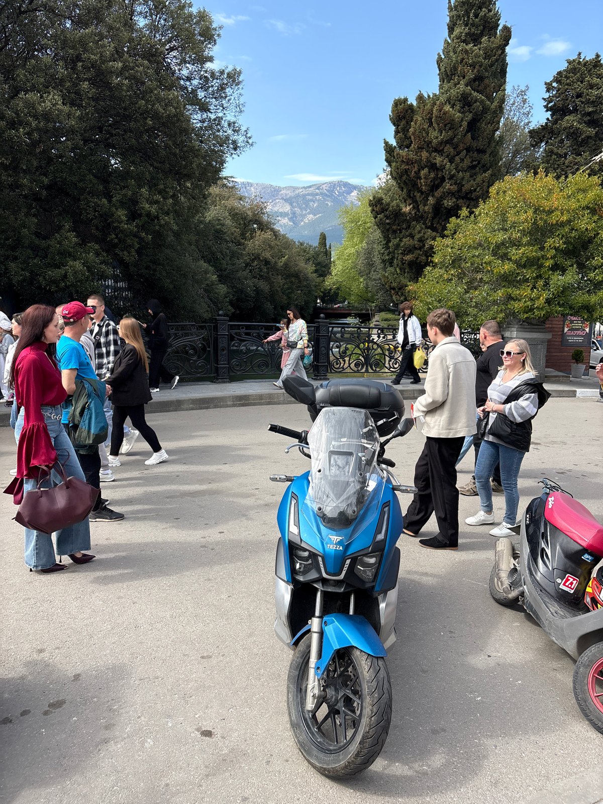Ordinary street life documented in Yalta, Ukraine