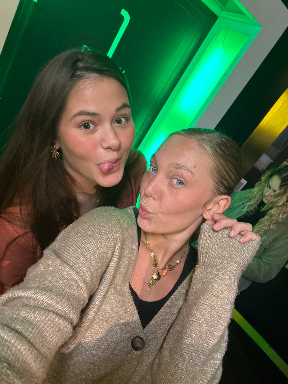 Young women visit Musi'Quiz entertainment venue in Lille