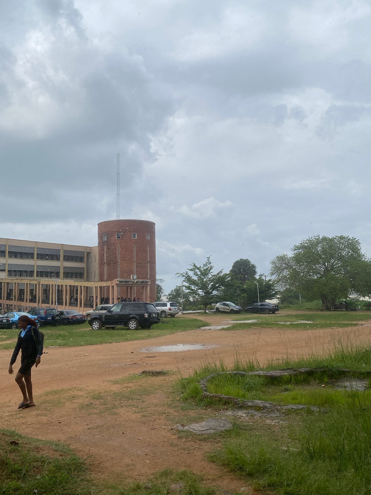 University of Jos campus and surroundings on a cloudy afternoon