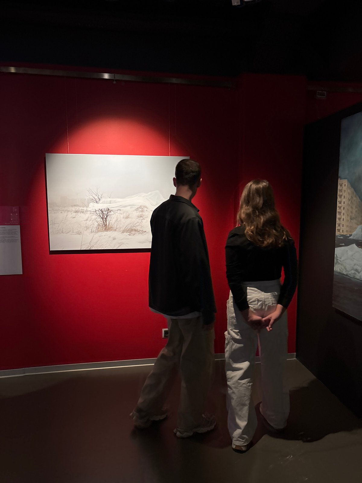 Art enthusiasts explore contemporary exhibits at Saint Petersburg museum