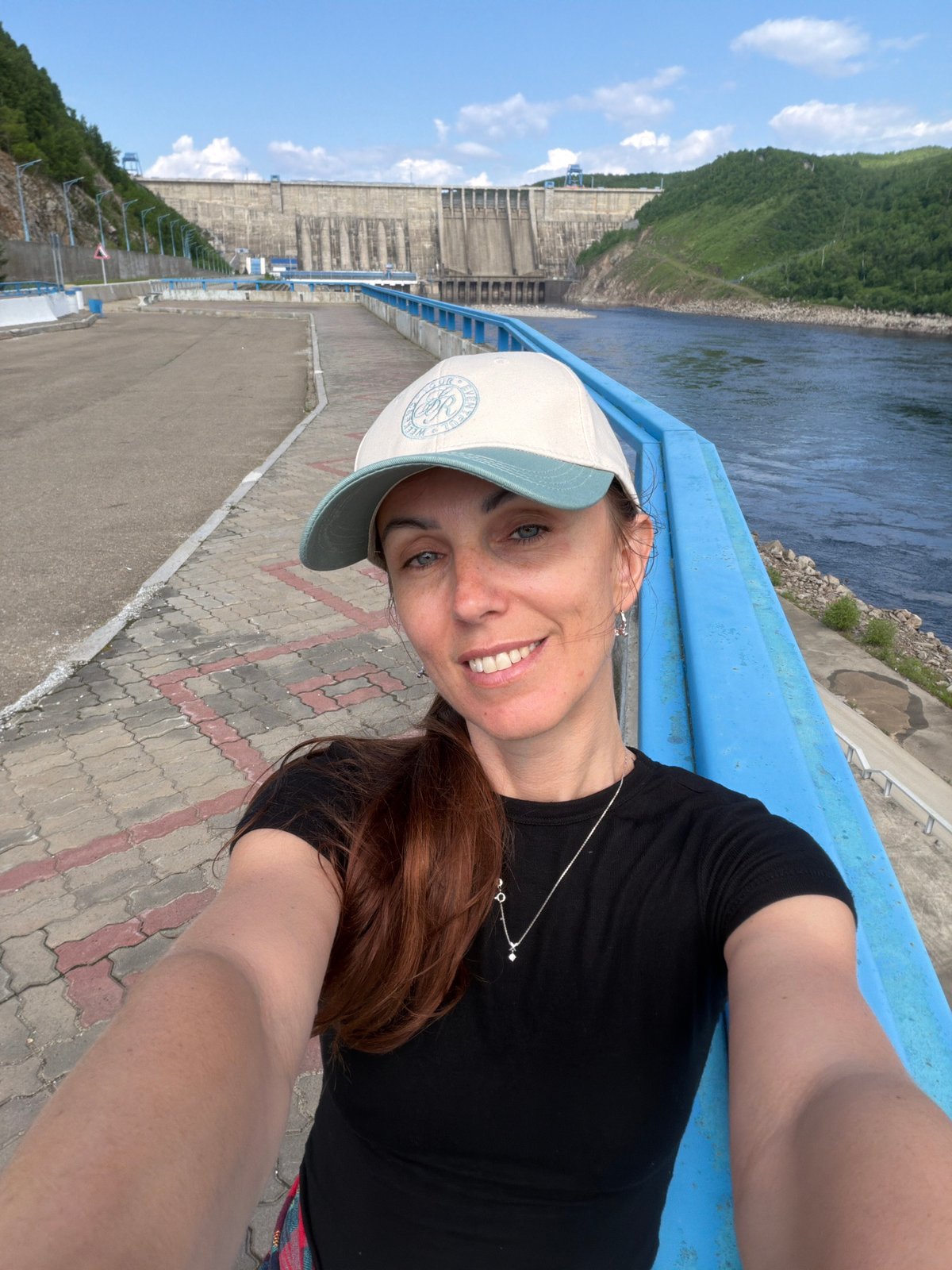 Quick snapshots at a paved outdoor spot in Talakan, Russia