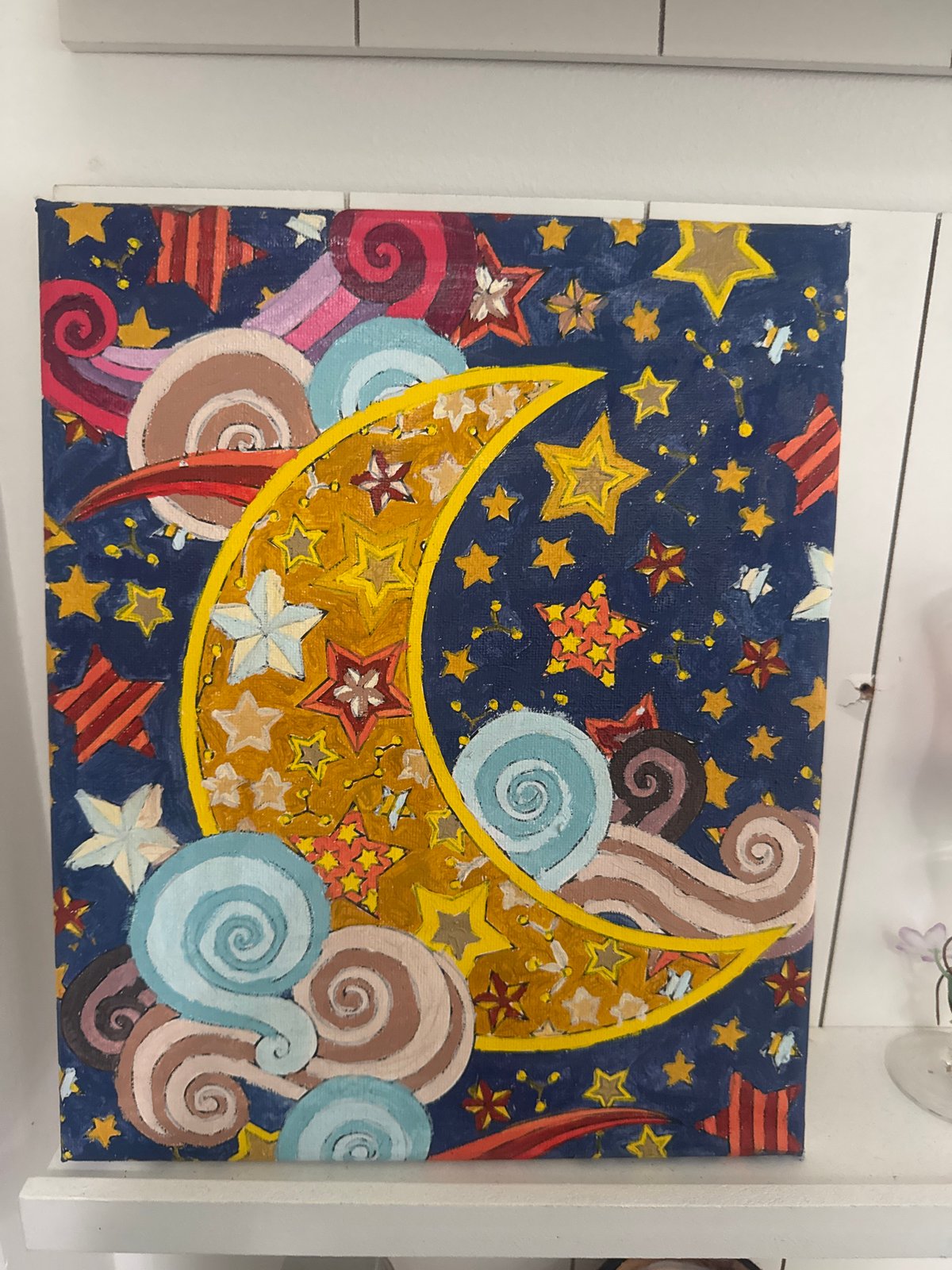 Interior decorative items and artwork documented in Plovdiv home