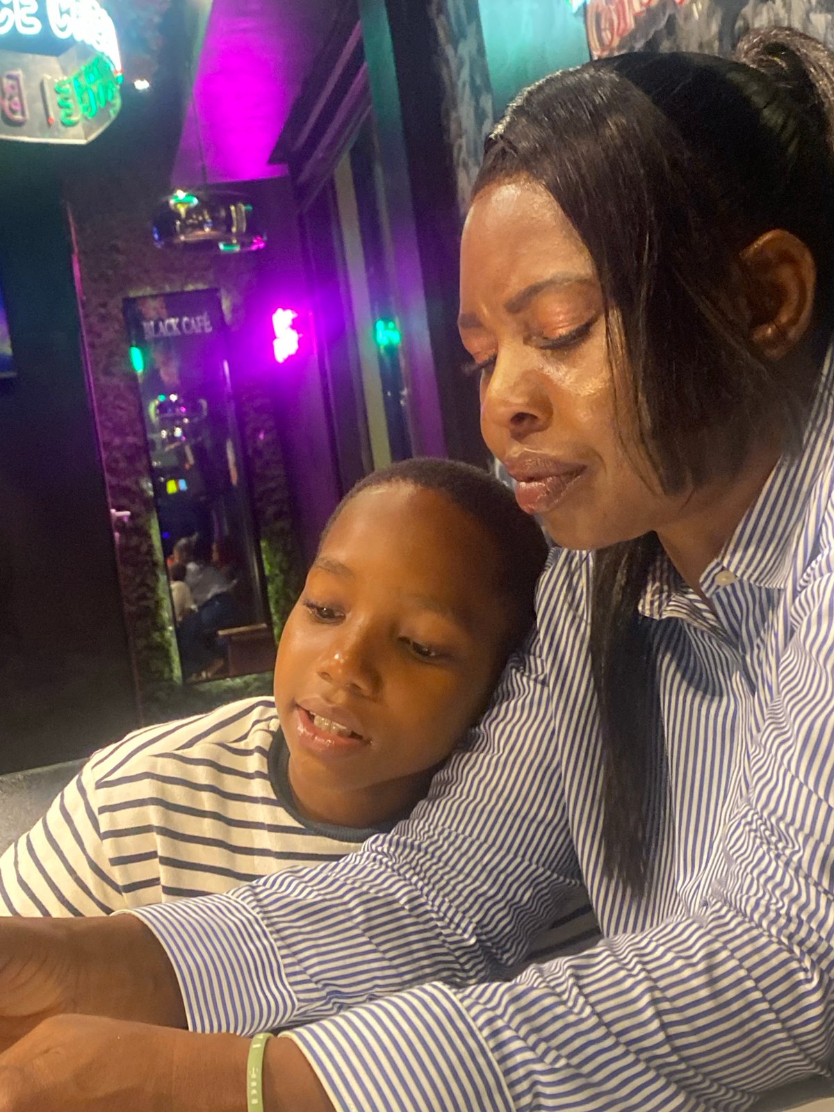 Evening out at Black Cafe and BlackOut Comedy Club, Ado Nigeria