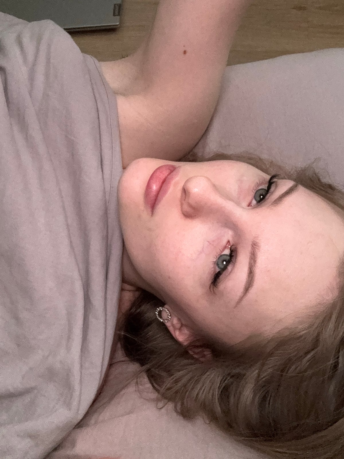 Person resting in bed observed in Perm, Russia