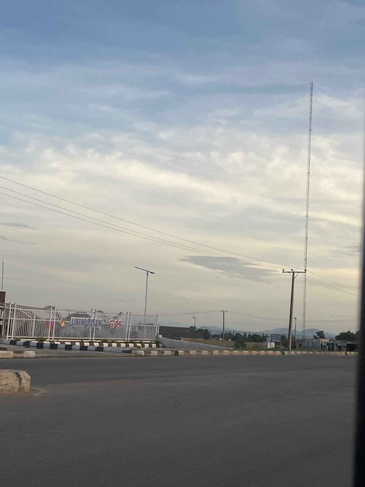Street scenes with minivan captured in Jalingo, Nigeria