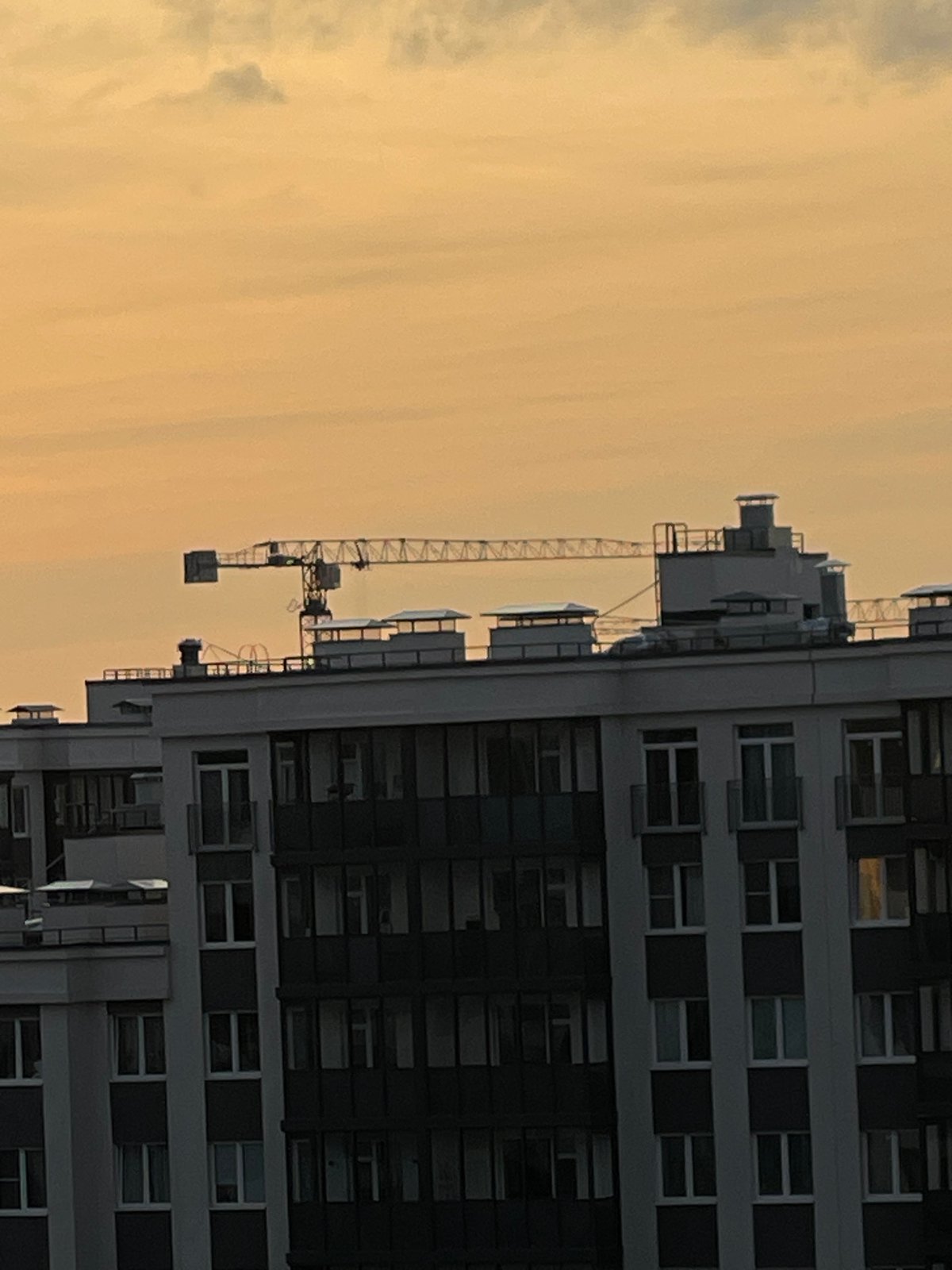 Evening apartment life documented in unnamed Russian city