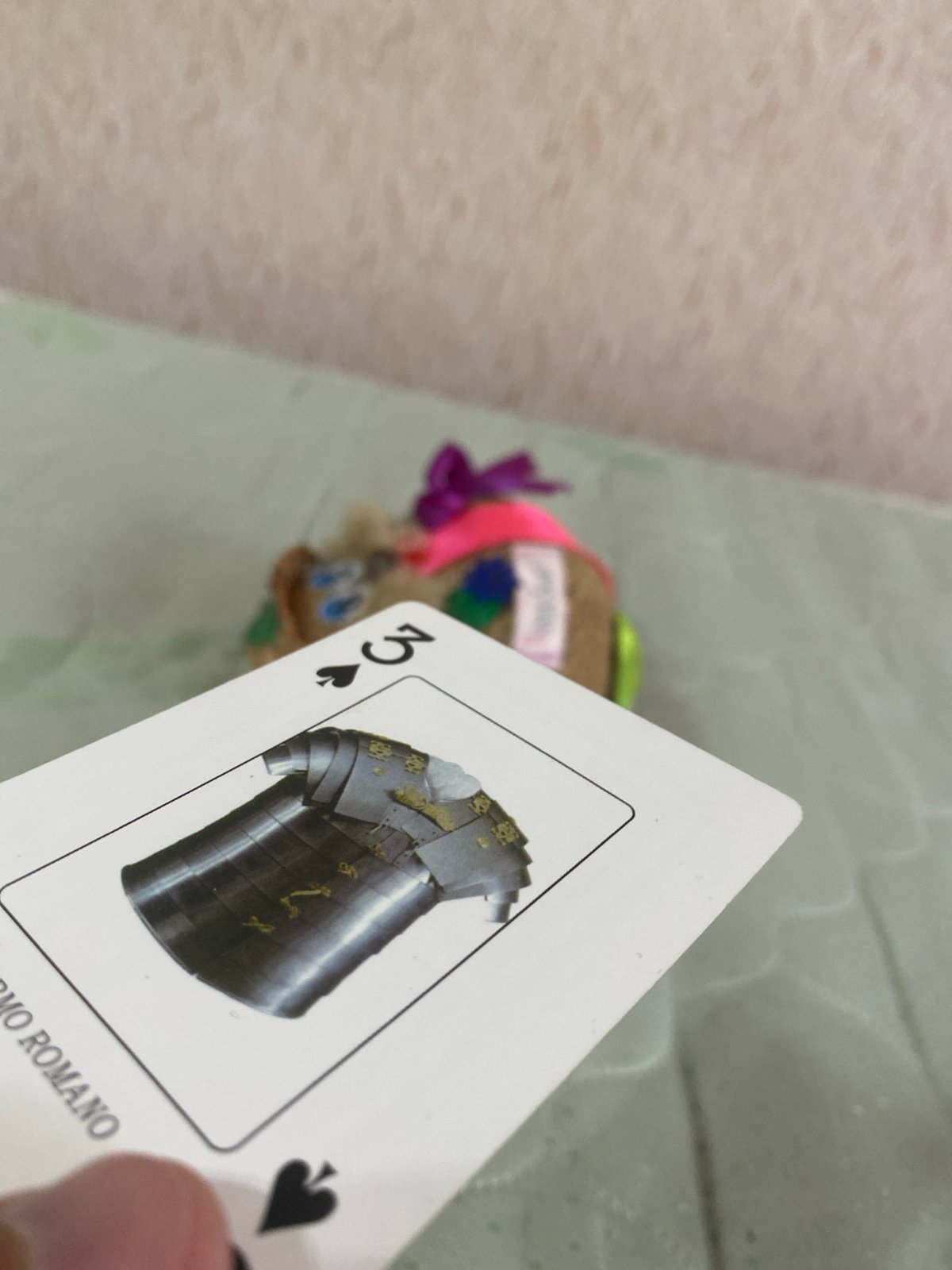 Poltava resident documents everyday items, Rome cards, household goods