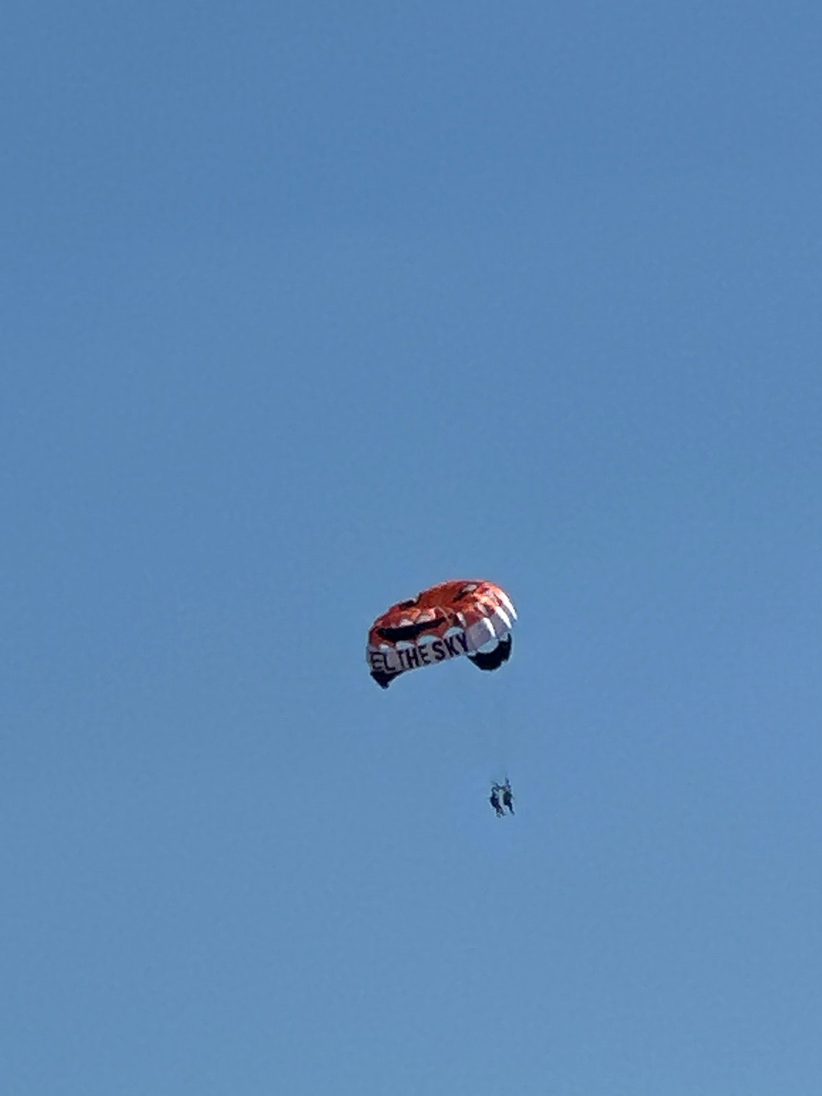 Parasailing and relaxing on the Montenegrin coast