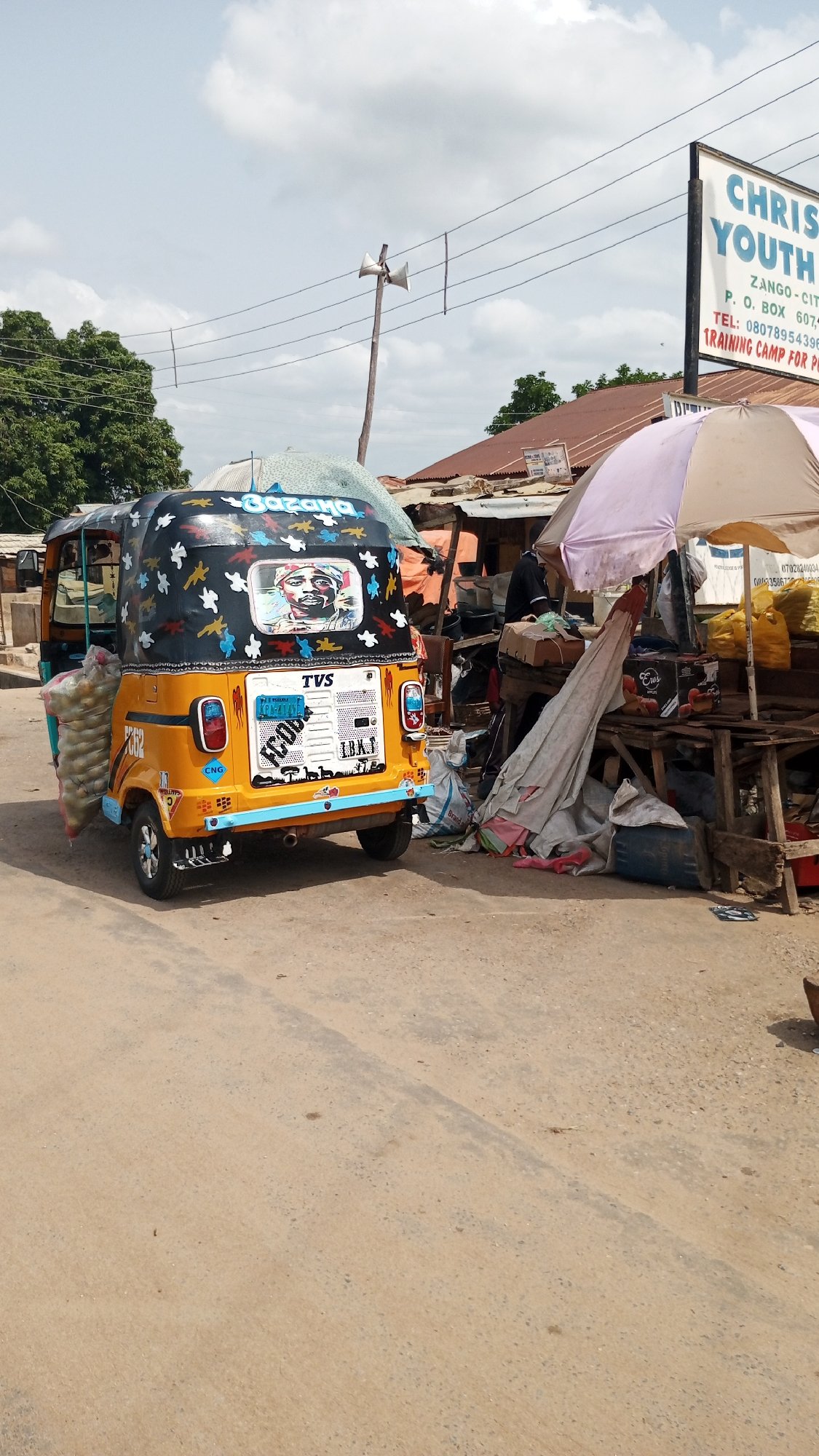 Daily life moments documented across Zango-ndaji Nigeria morning