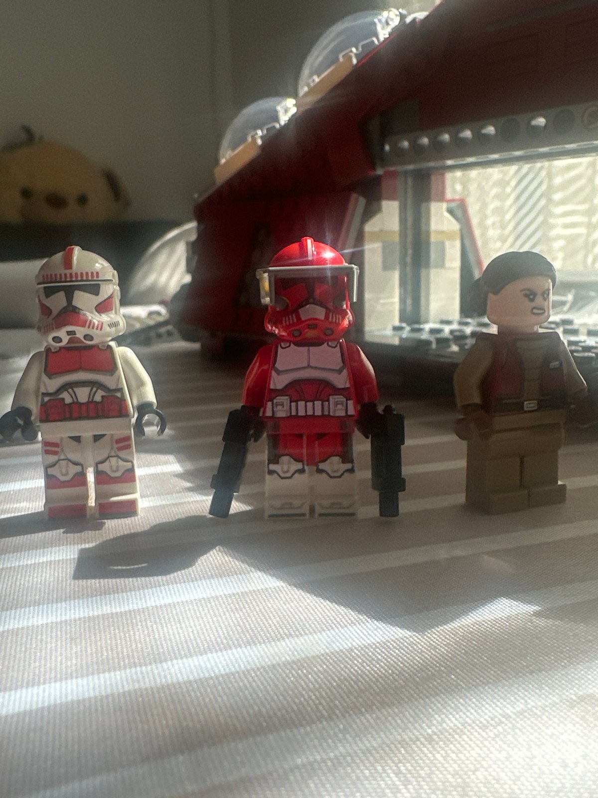 LEGO Star Wars building session captured in Sofia