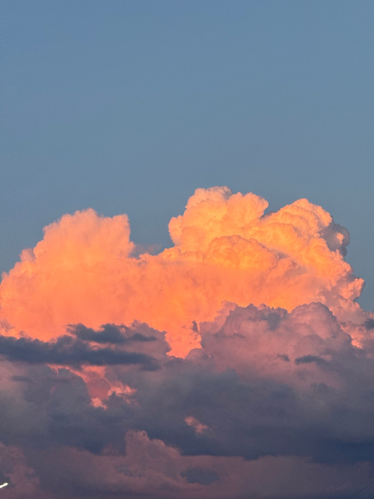 Golden hour clouds rolling over Kokshetau, Kazakhstan