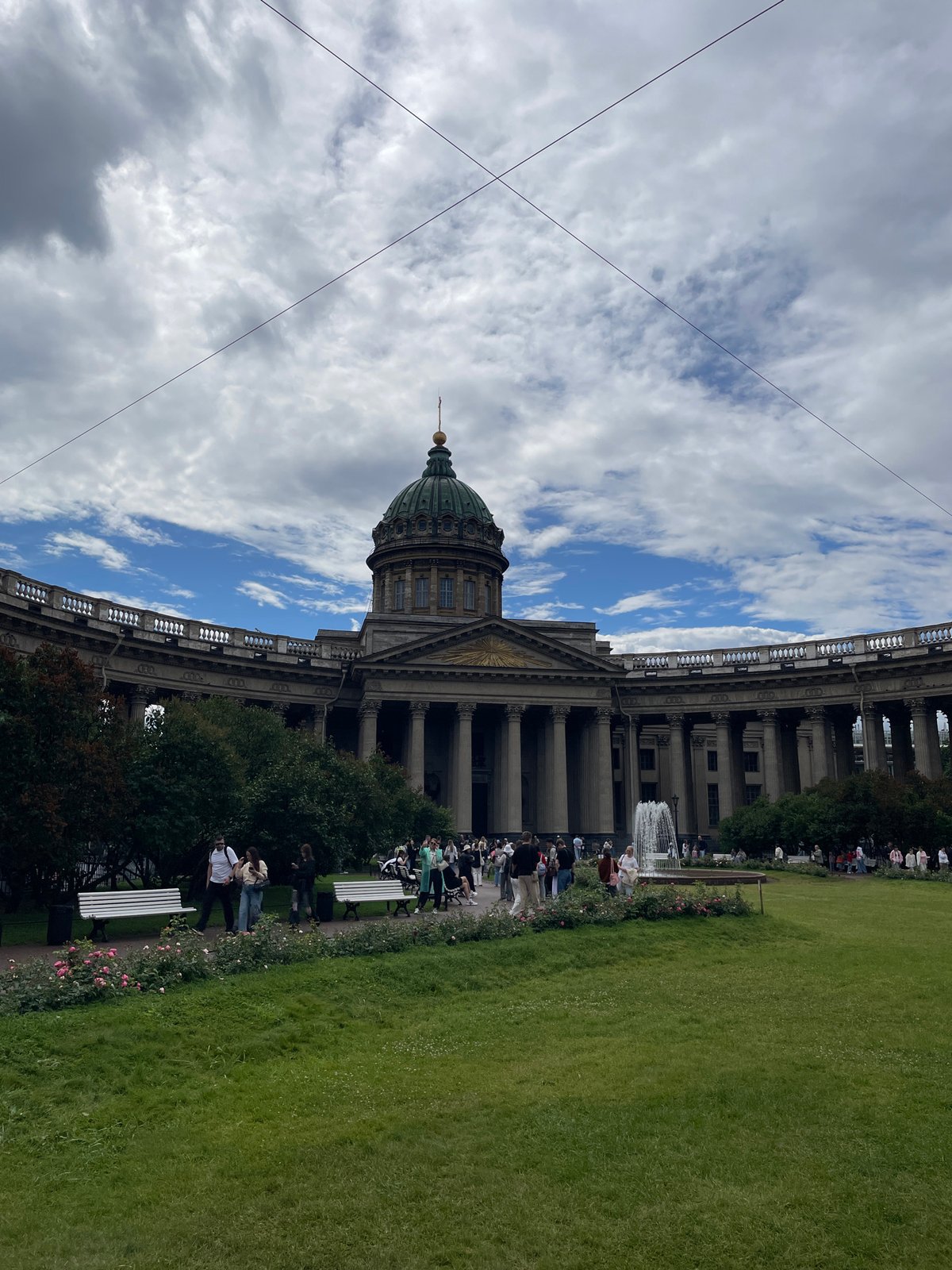 Kazan Cathedral and Singer House on Nevsky Prospekt, Saint Petersburg
